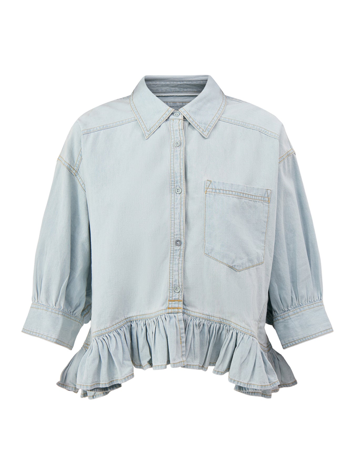 Bailey Denim Shirt Blue