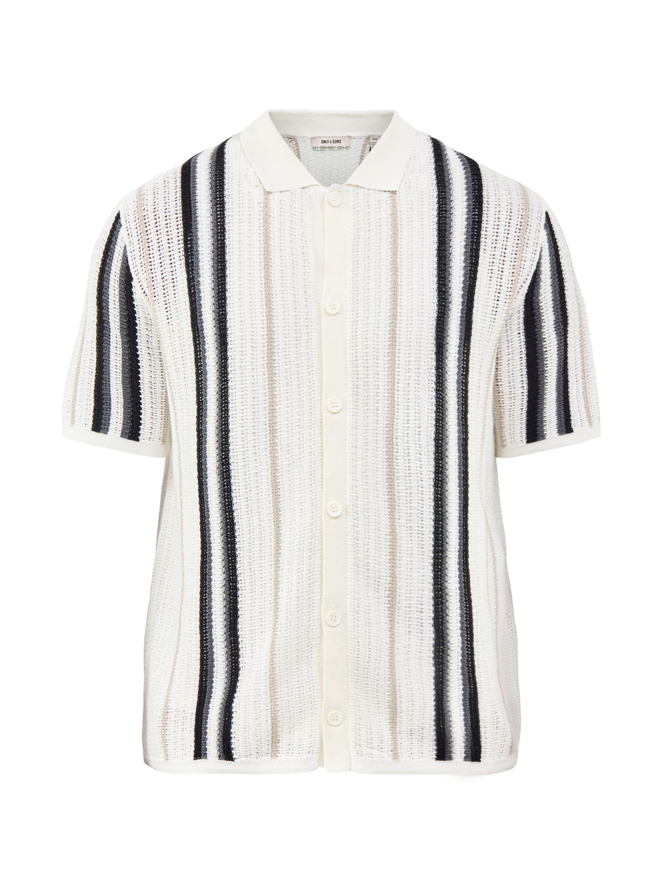 Onsleon Short Sleeve Knit Shirt Striped
