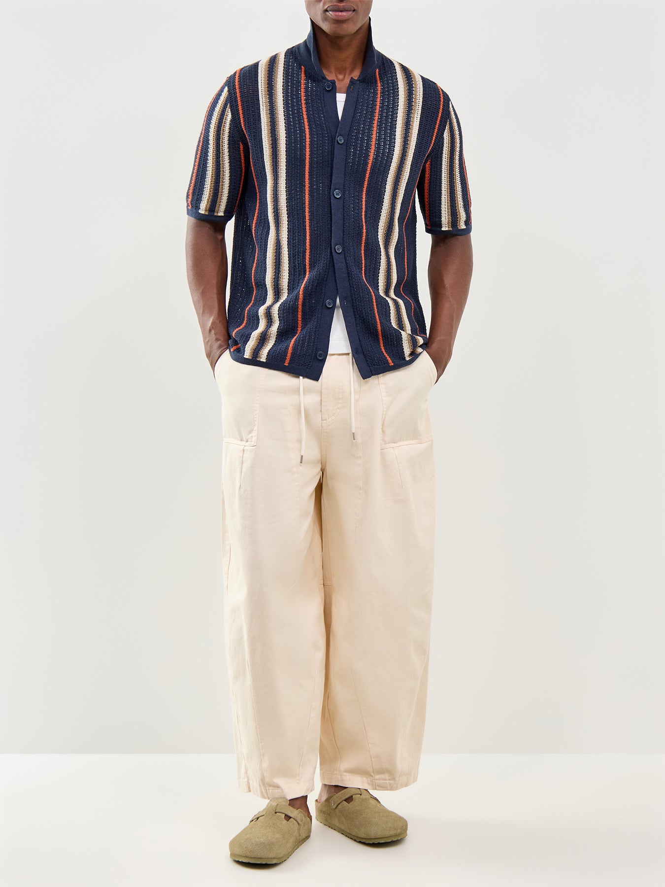 Onsleon Short Sleeve Knit Shirt Navy