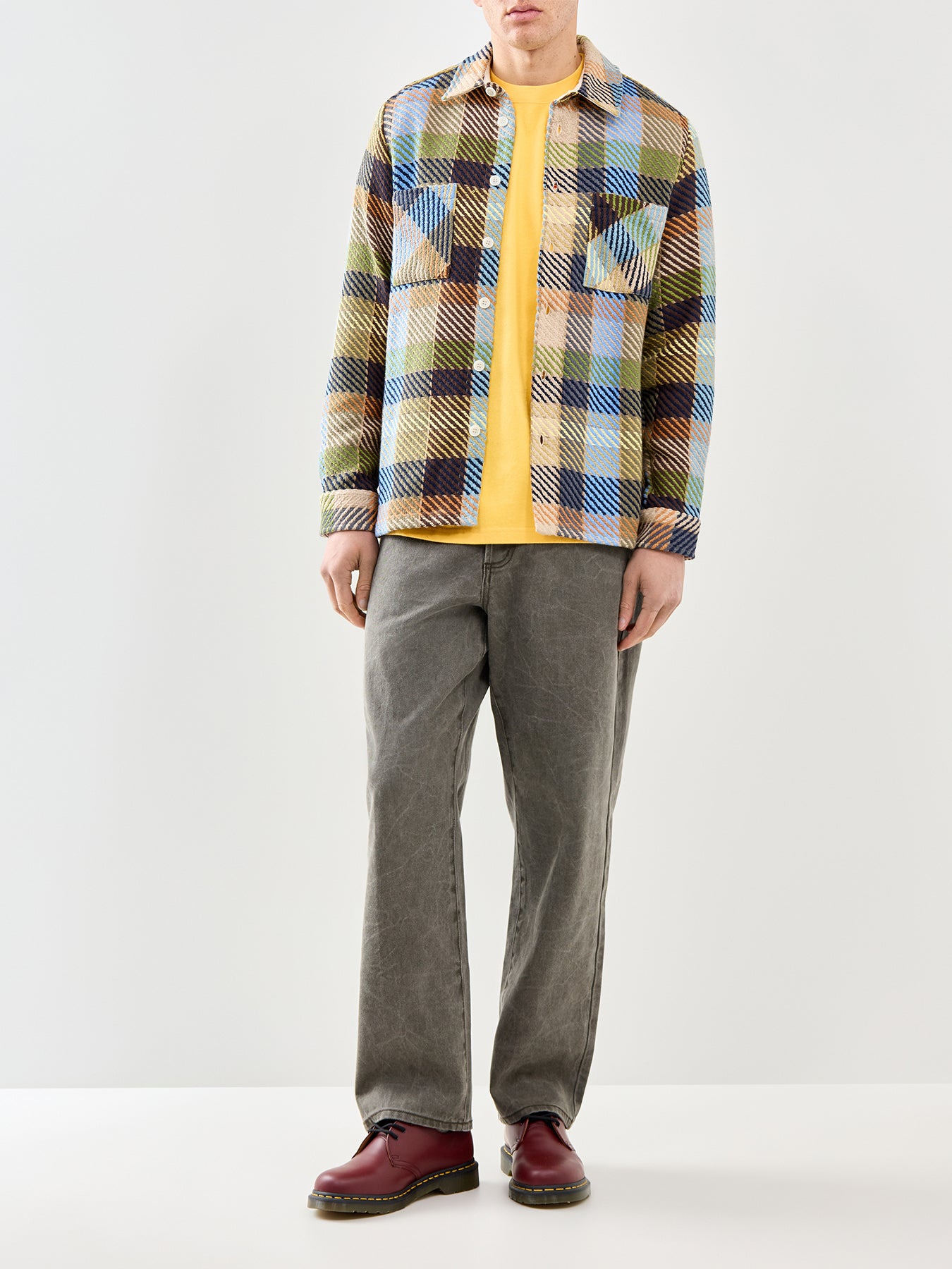 Whiting Checked Overshirt Multi