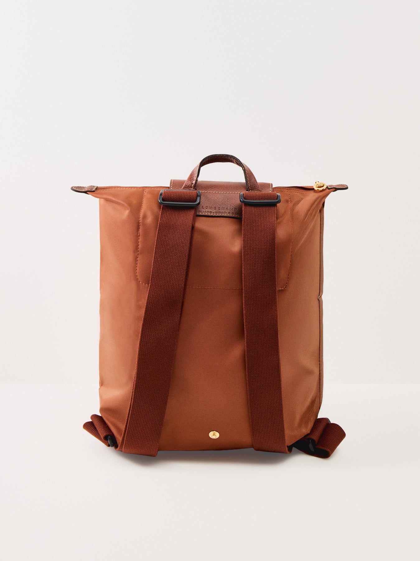 Le Pliage Medium Nylon Backpack Cognac