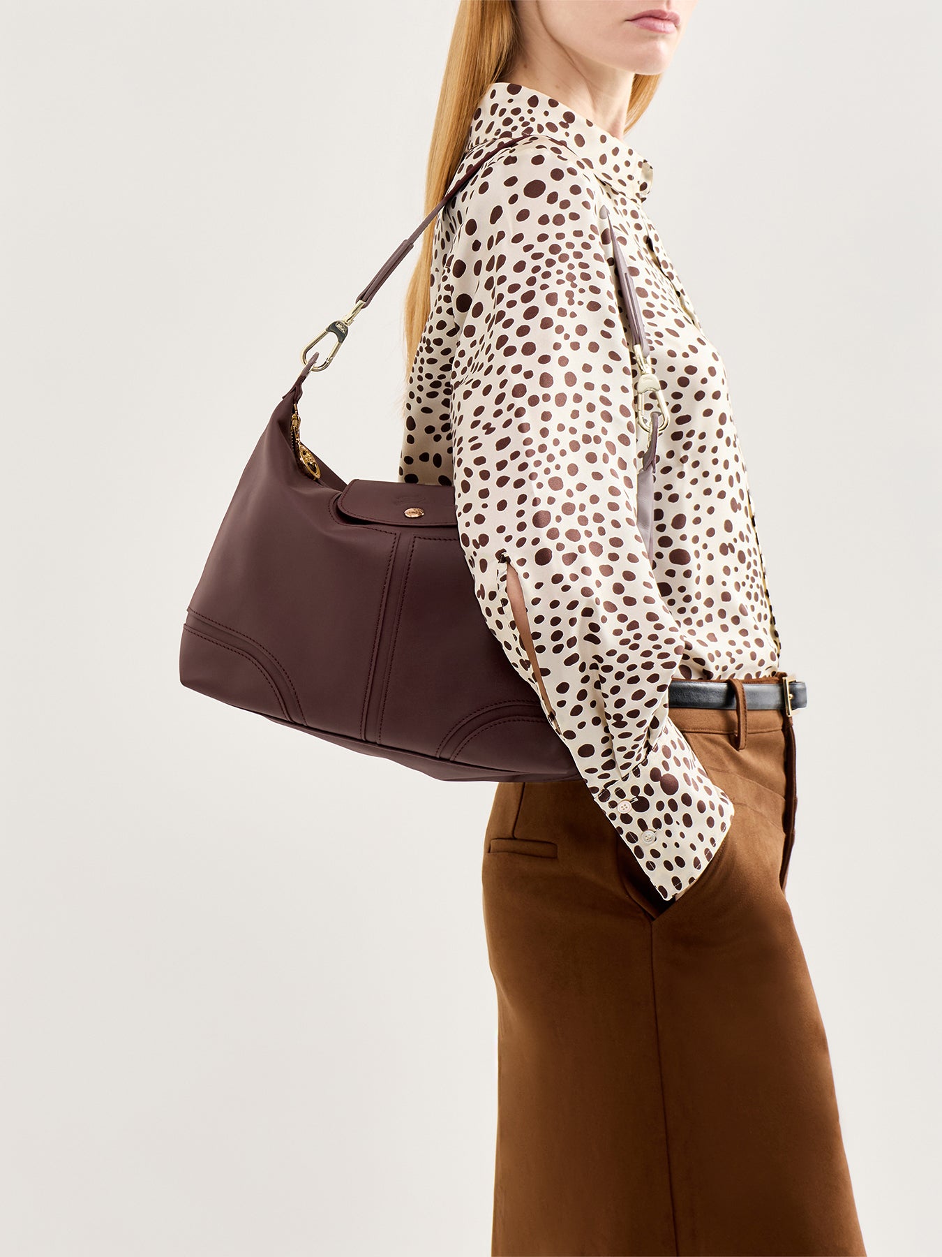 Le Pliage Xtra Large On-The-Go Shoulder Bag Burgundy