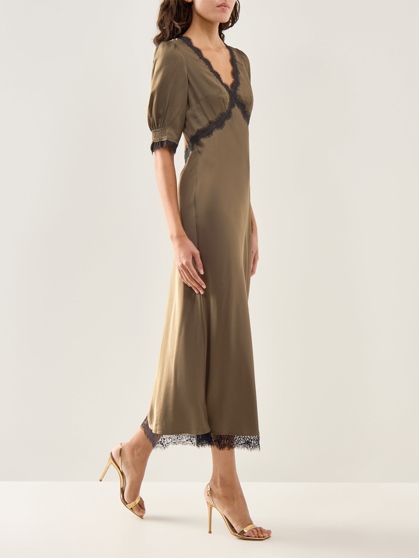 Annina Dress Pine Green