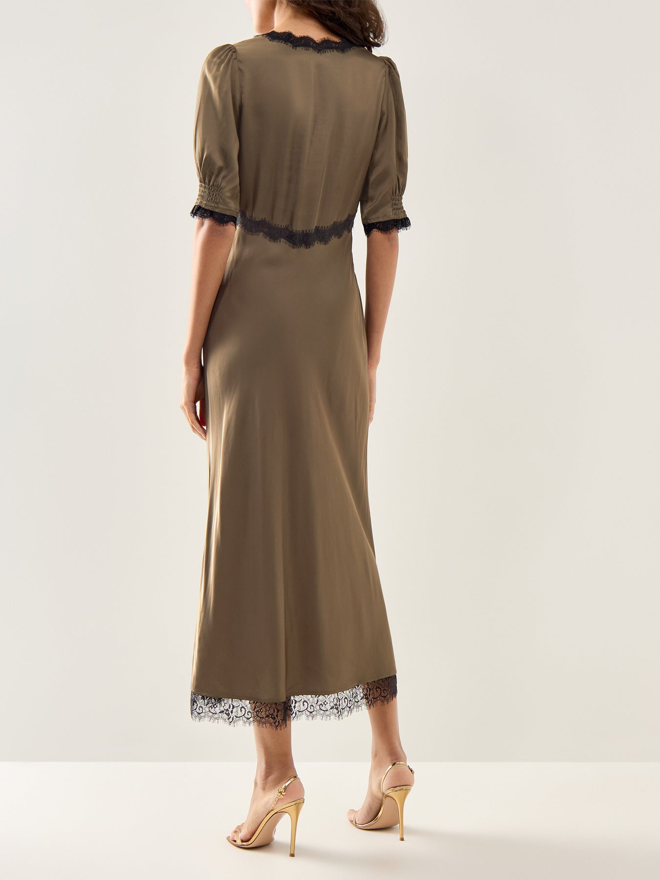 Annina Dress Pine Green