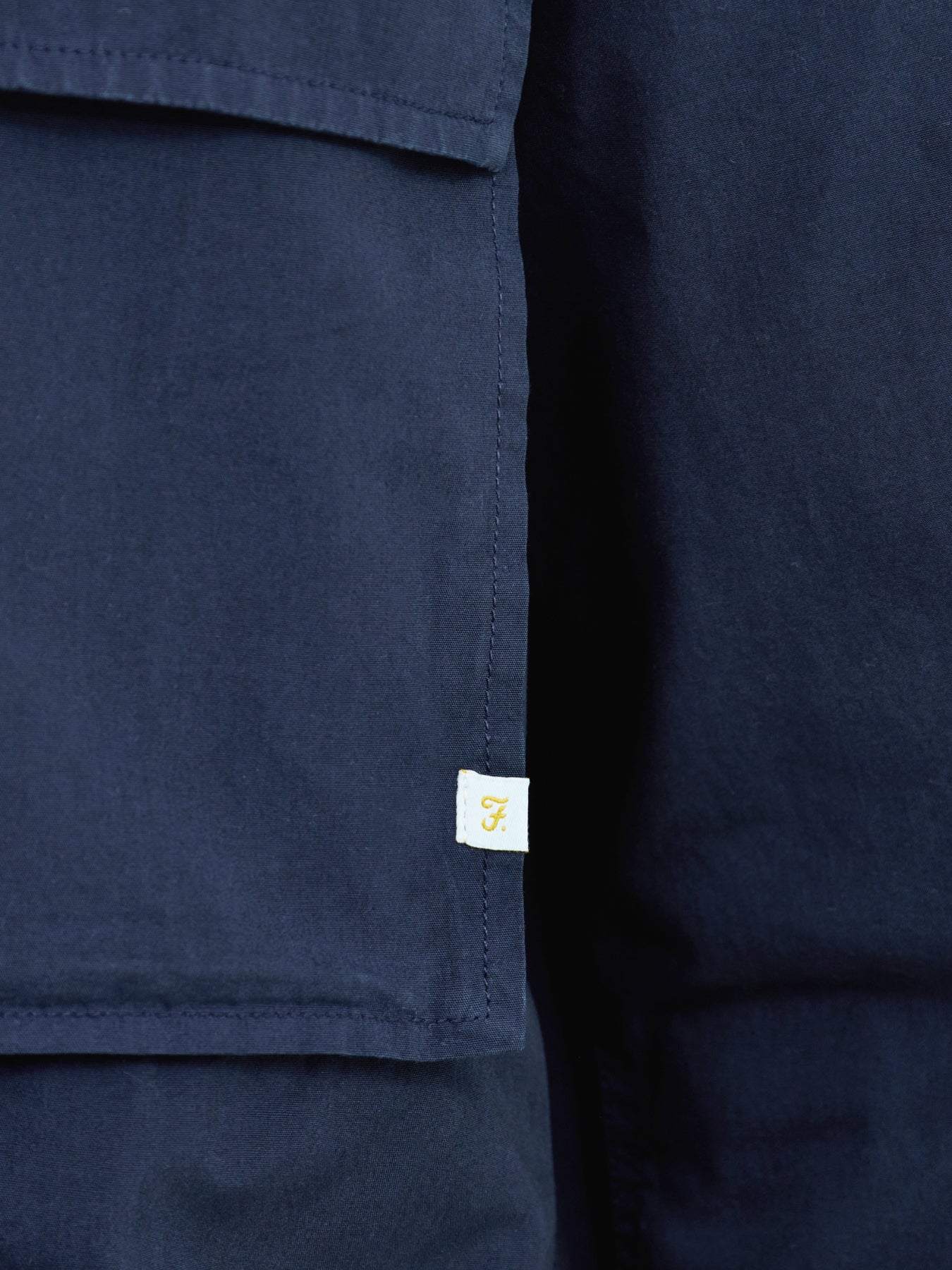 Cotton Long Sleeve Shirt Navy
