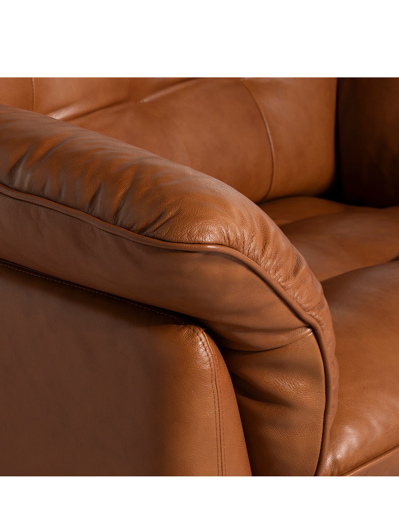 Pelle Armchair Brown
