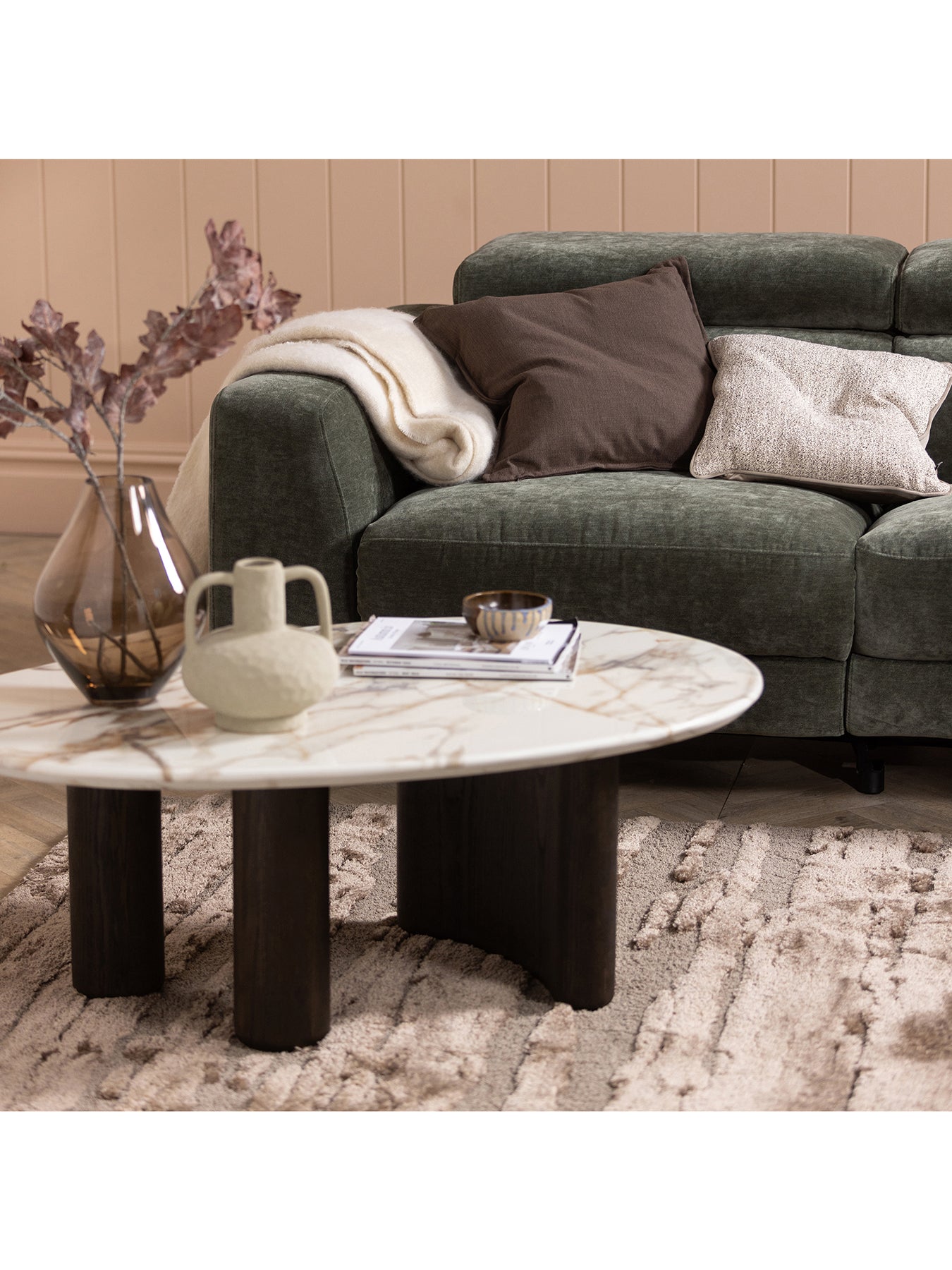 Nord Marble Effect Coffee Table