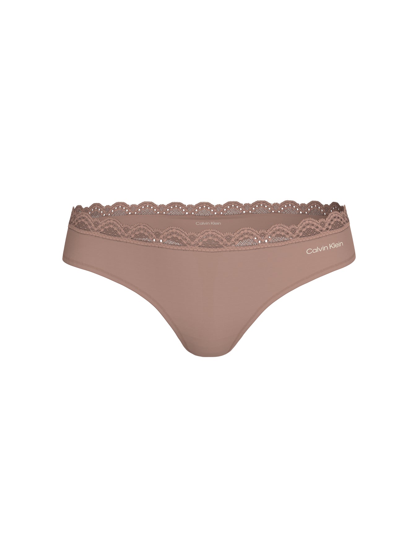 Microfibre Stretch Thong Pink