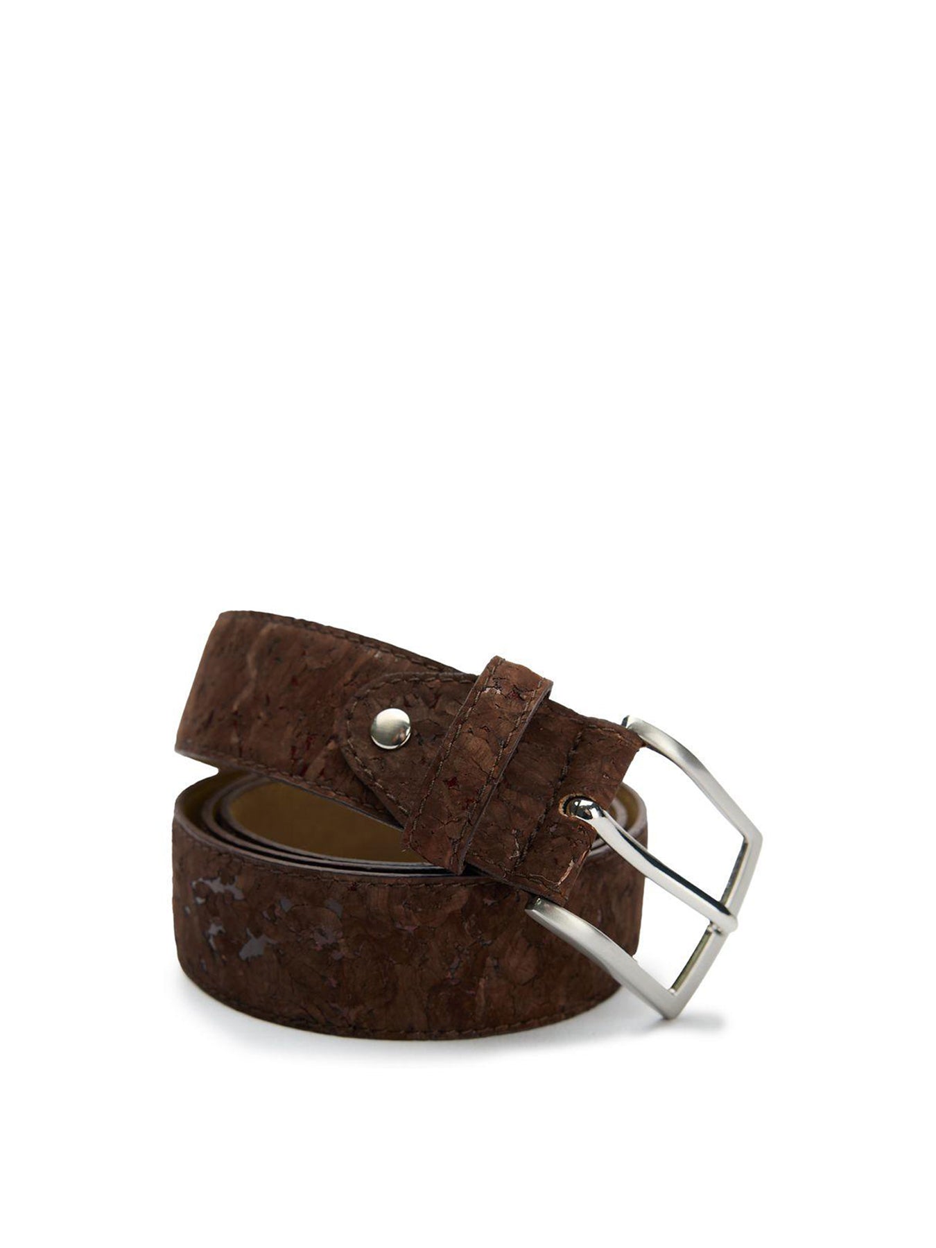 Vegan Cork Belt Brown
