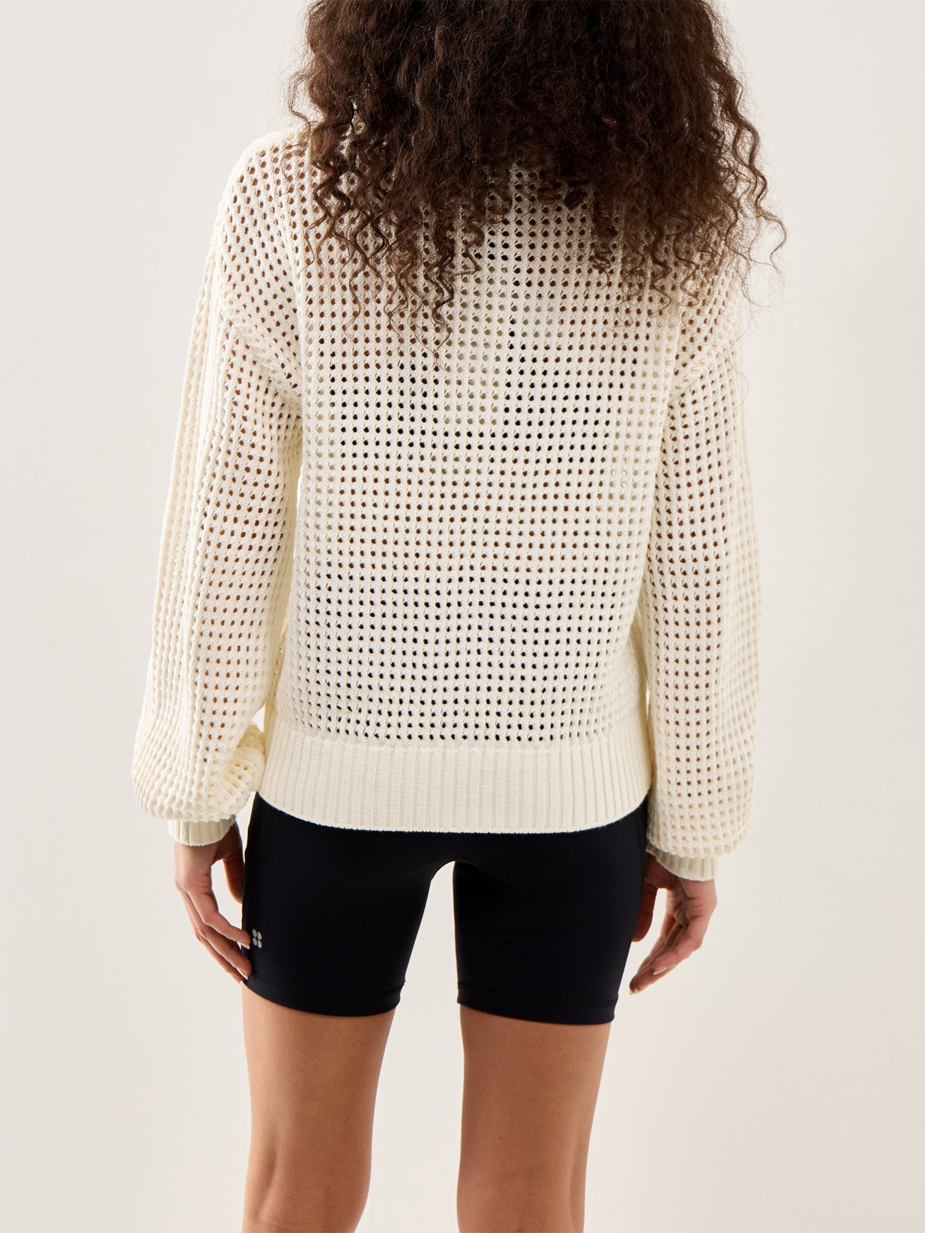 Tides High Half Zip Jumper Cream