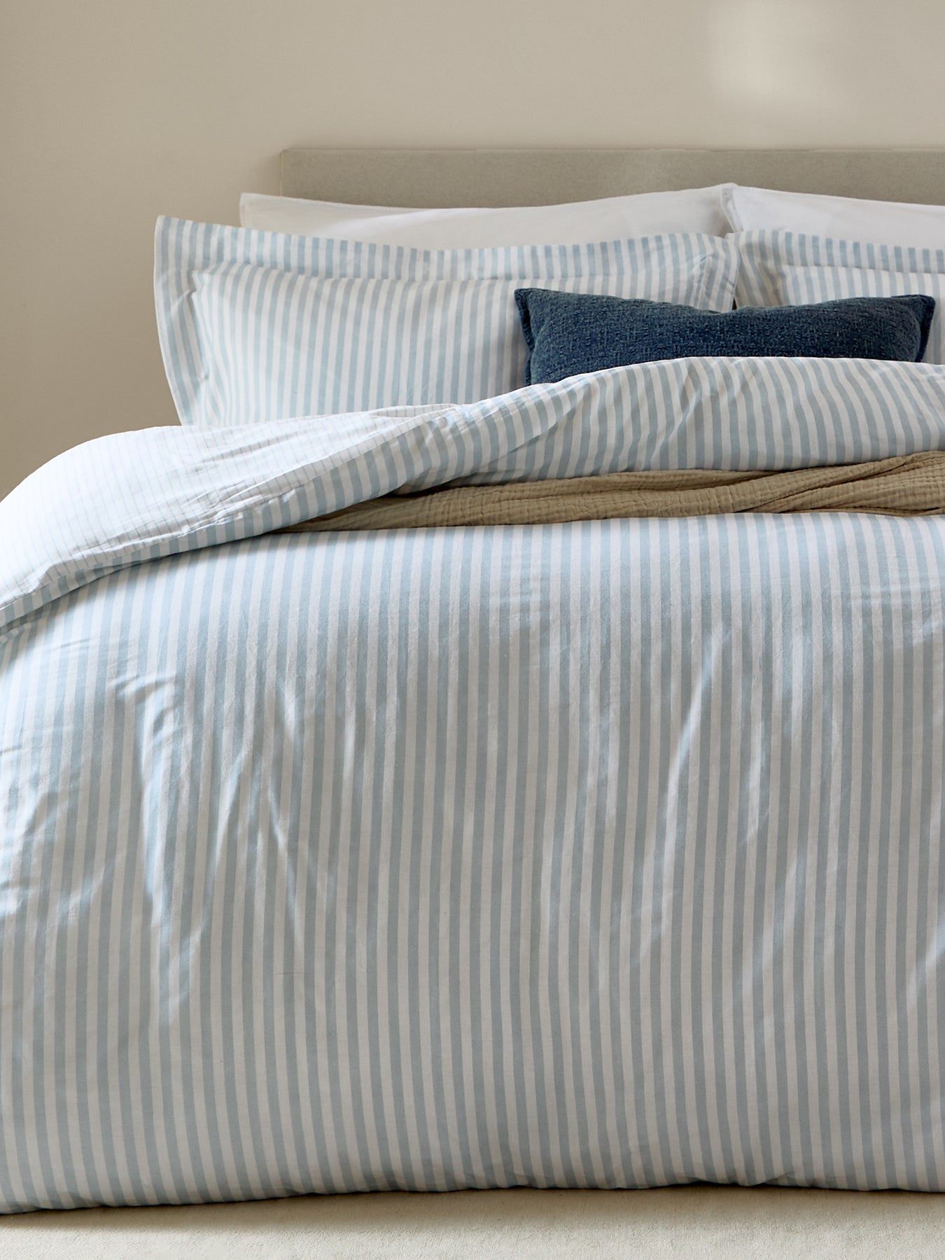 Hebden Stripe Duvet Set Double