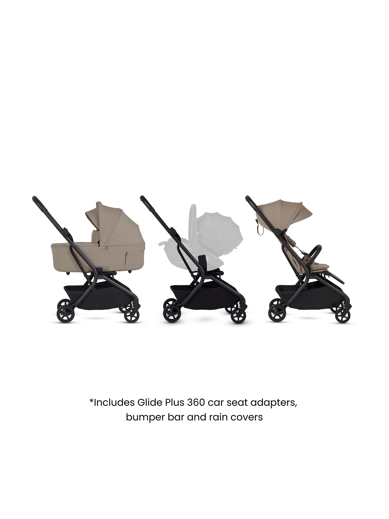 Nia Stroller with Carrycot