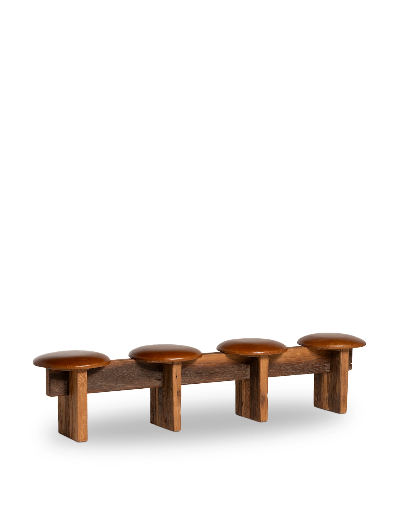 Wyre Dining Bench Brown