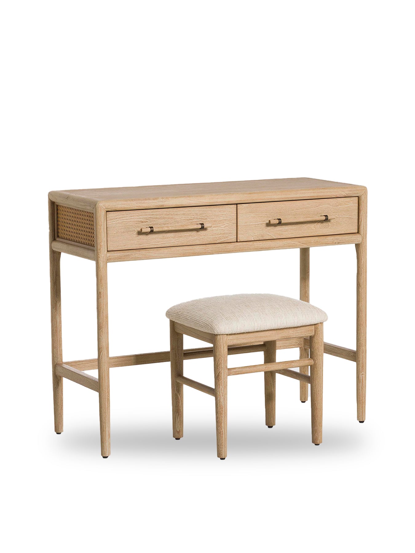 Lucerne Dressing Table and Stool Neutral