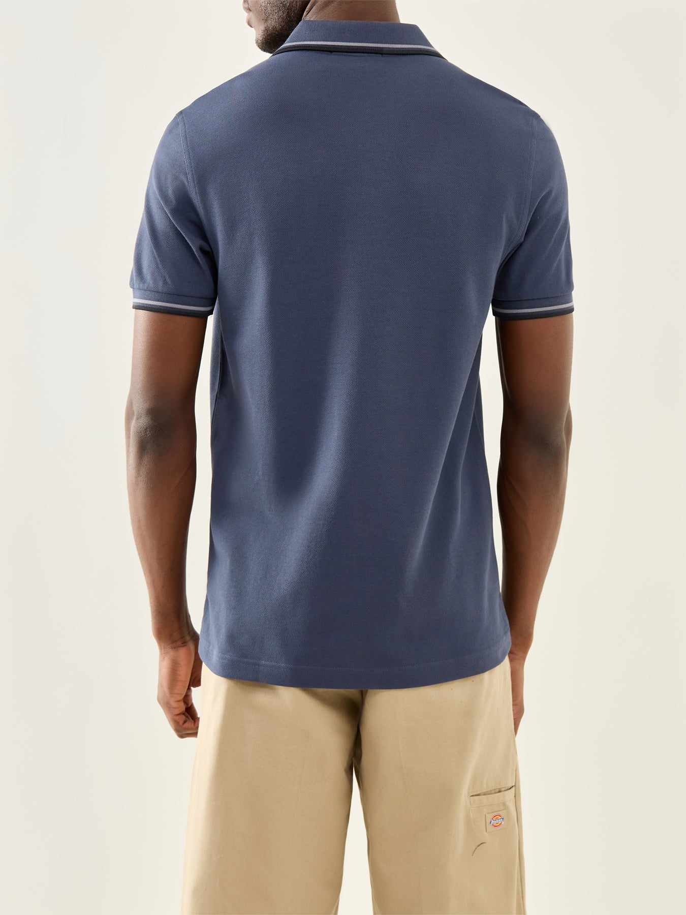 Twin Tipped Polo Shirt Navy