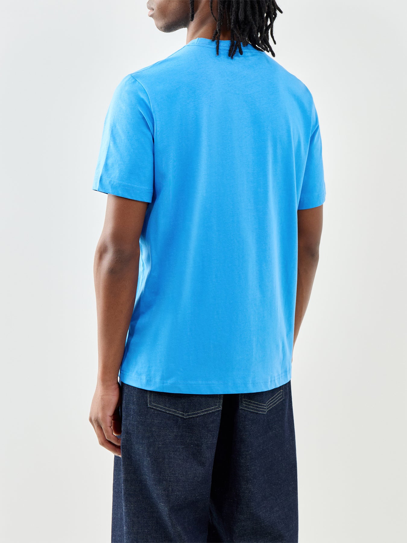 PS Paul Smith Zebra Logo Organic Cotton T-Shirt Blue