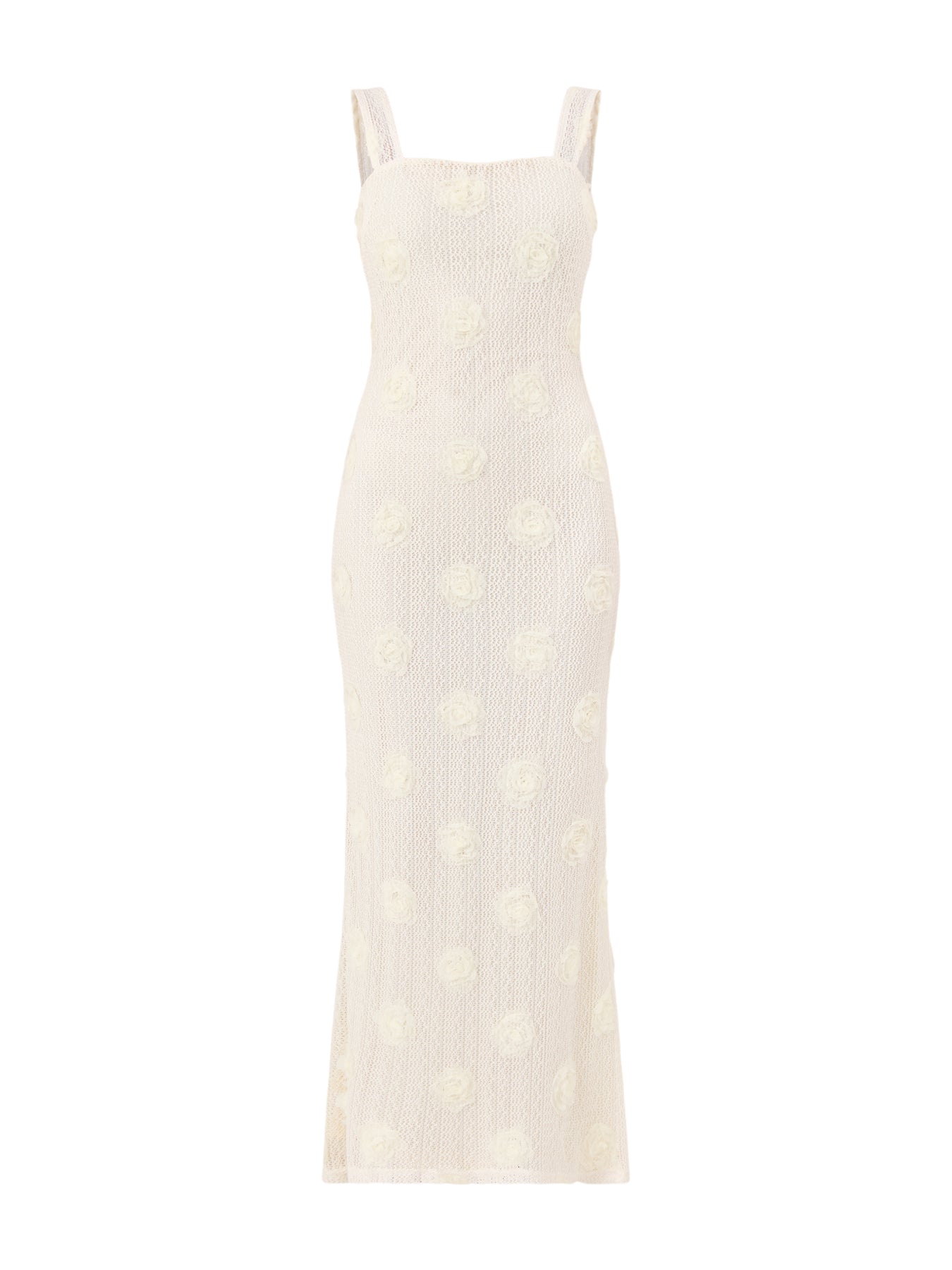 Nancie Floral Maxi Dress Cream