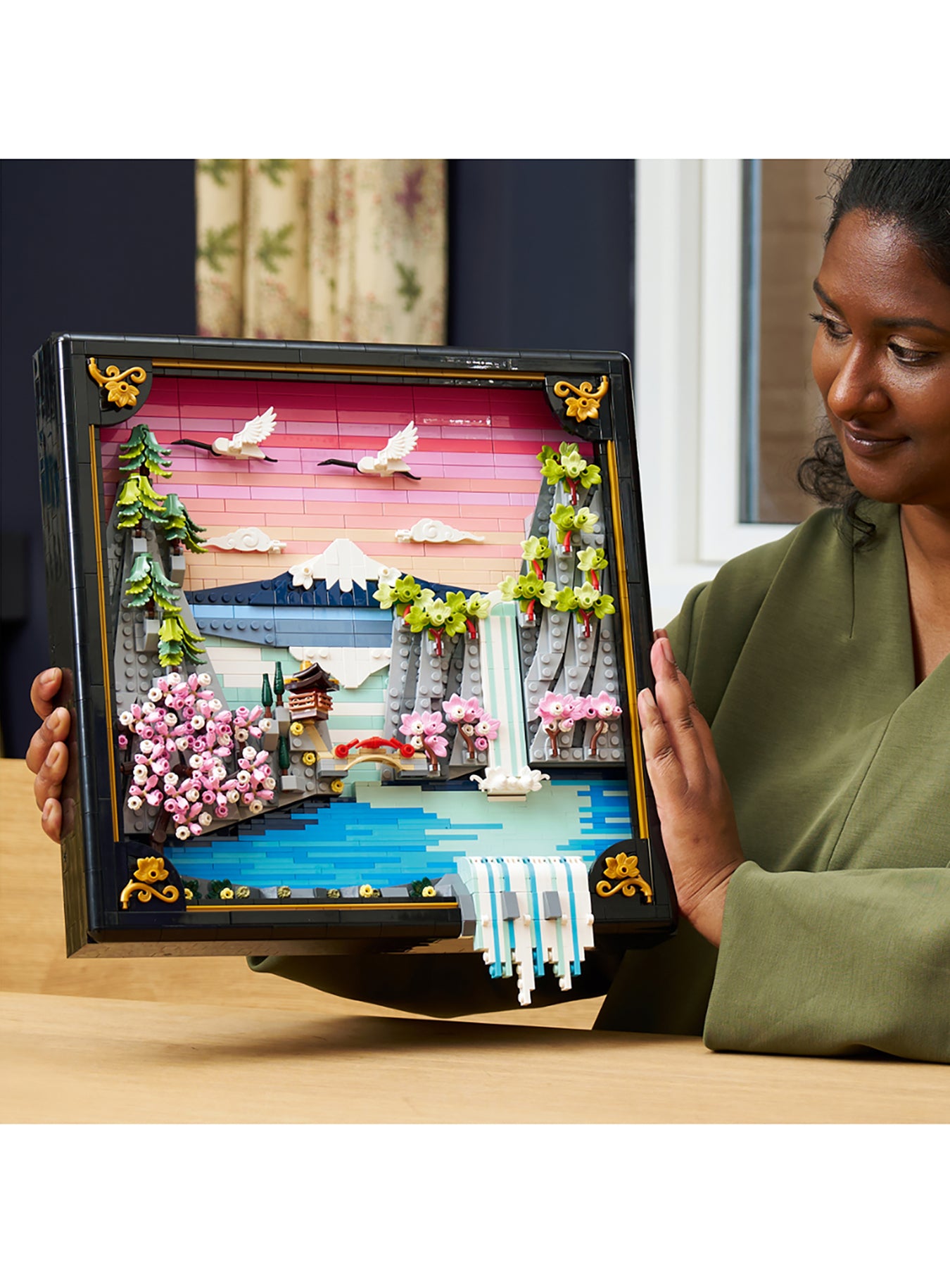 Art Japanese Cherry Blossom Landscape Set 31218