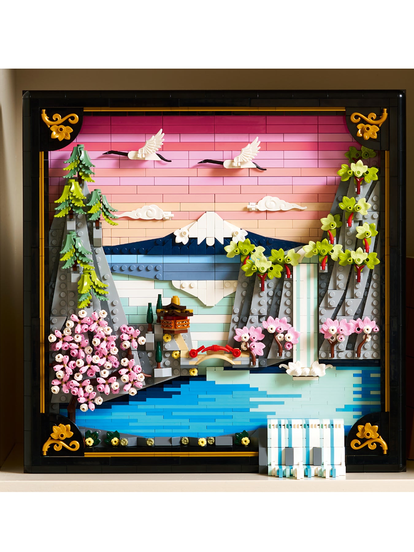 Art Japanese Cherry Blossom Landscape Set 31218