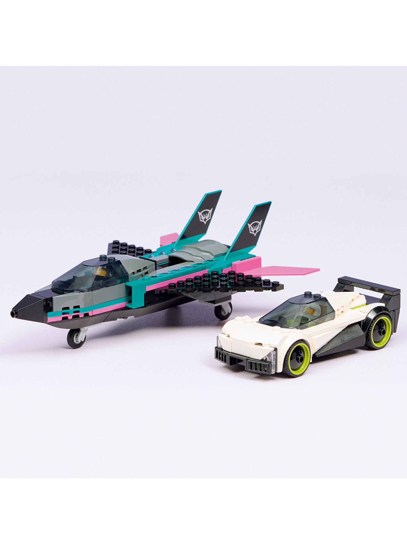 City Jet vs Car Playset 60489