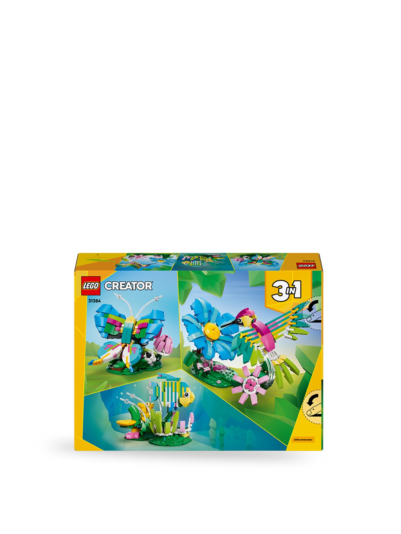 Wild Animals Colorful Hummingbird Building Set 31384