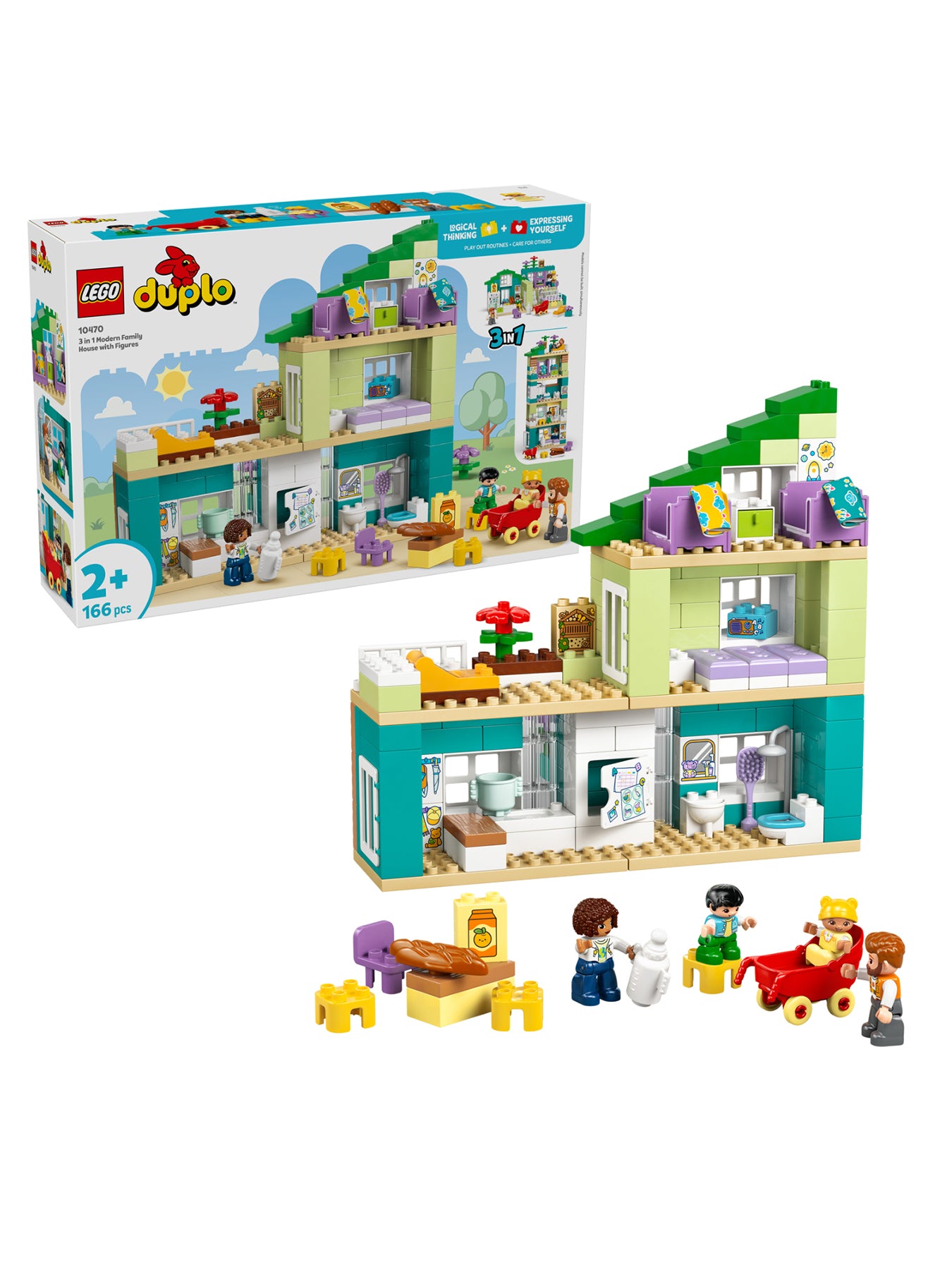 Creator 3-in-1 Modern Family House Set 10470