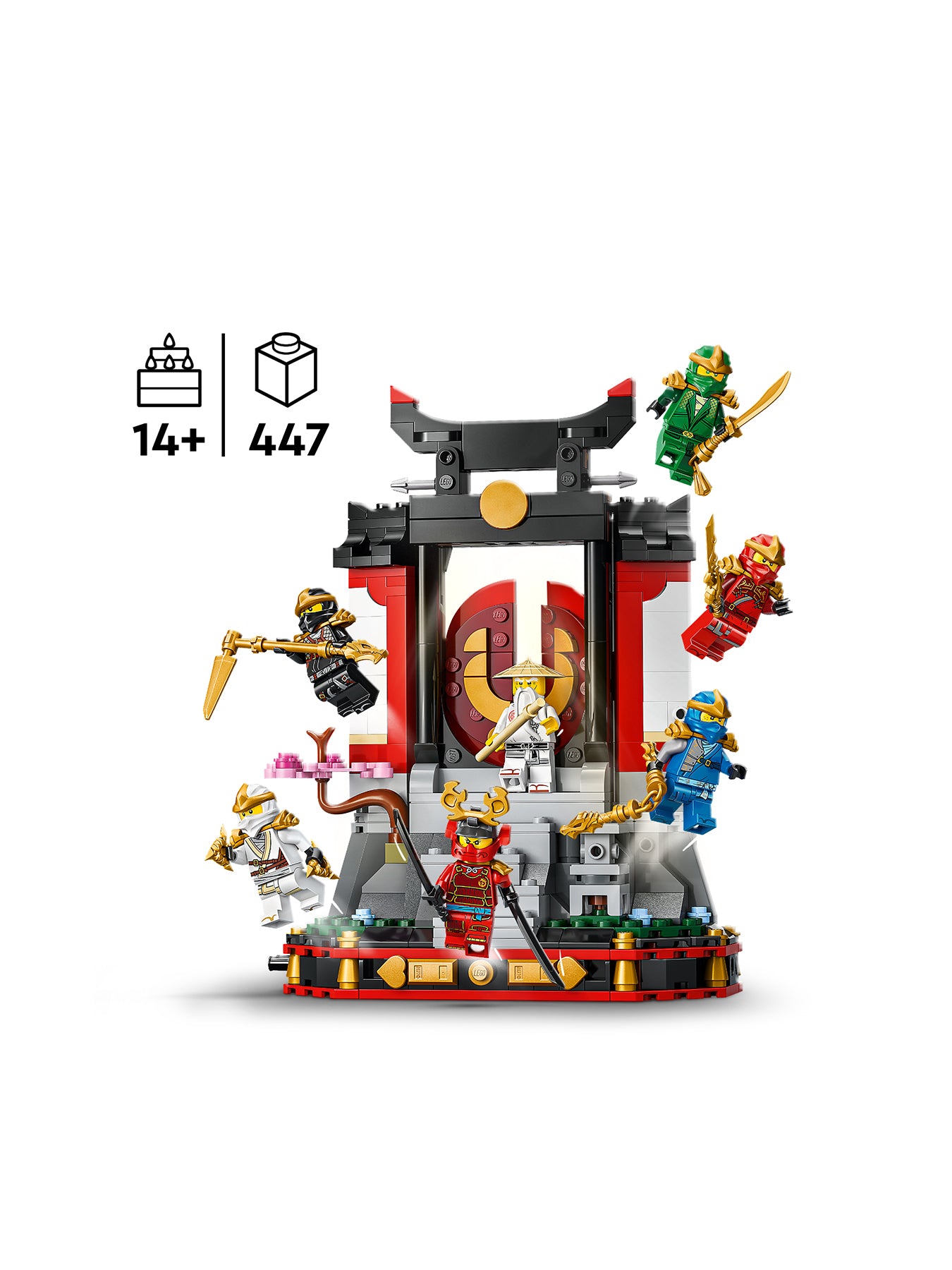 NINJAGO Character Display 15th Anniversary Set 71866