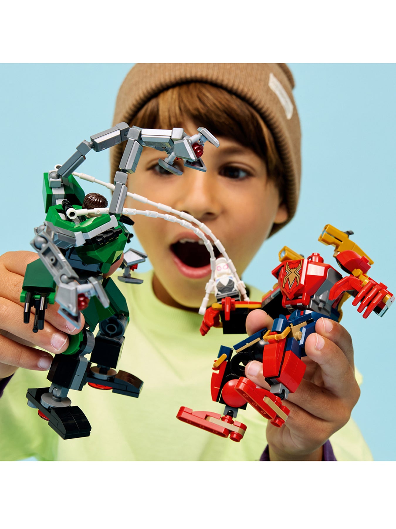 Marvel Mech Battle Spider-Man vs Doc Ock Set 76338