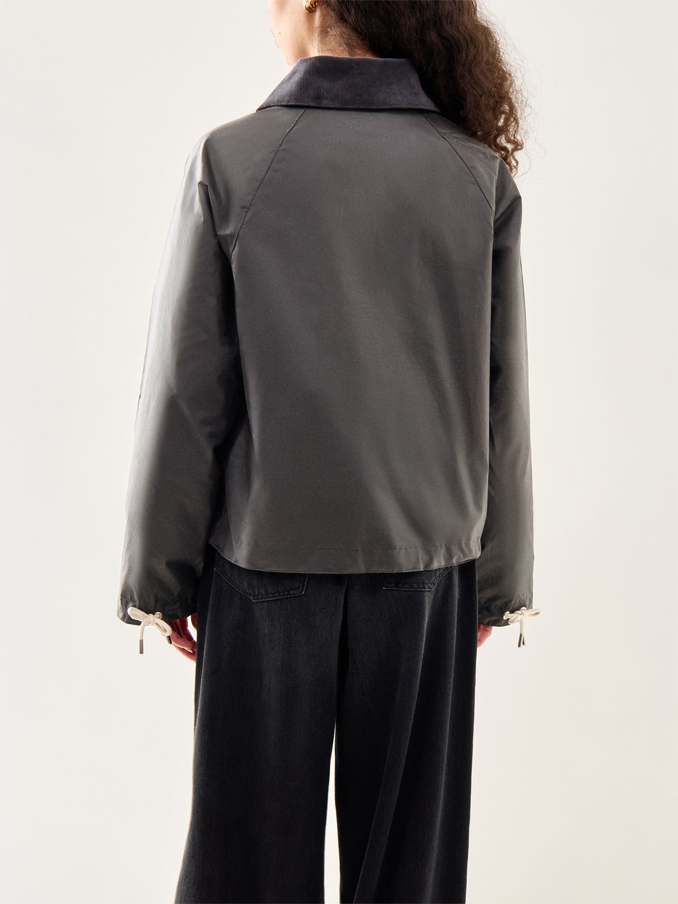 Marron Wax Jacket Grey