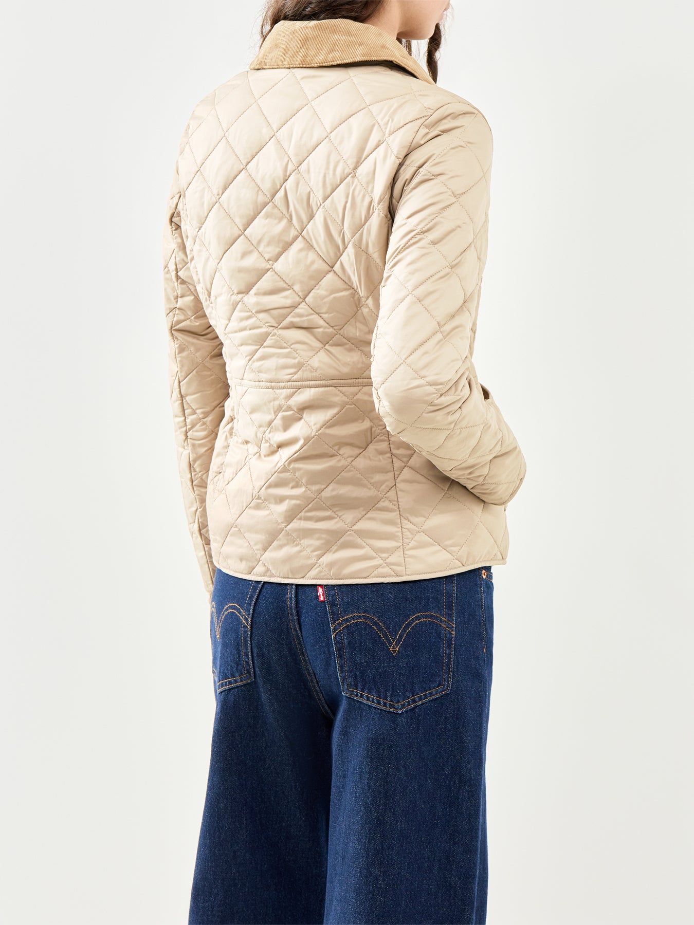 Deveron Quilted Jacket Beige