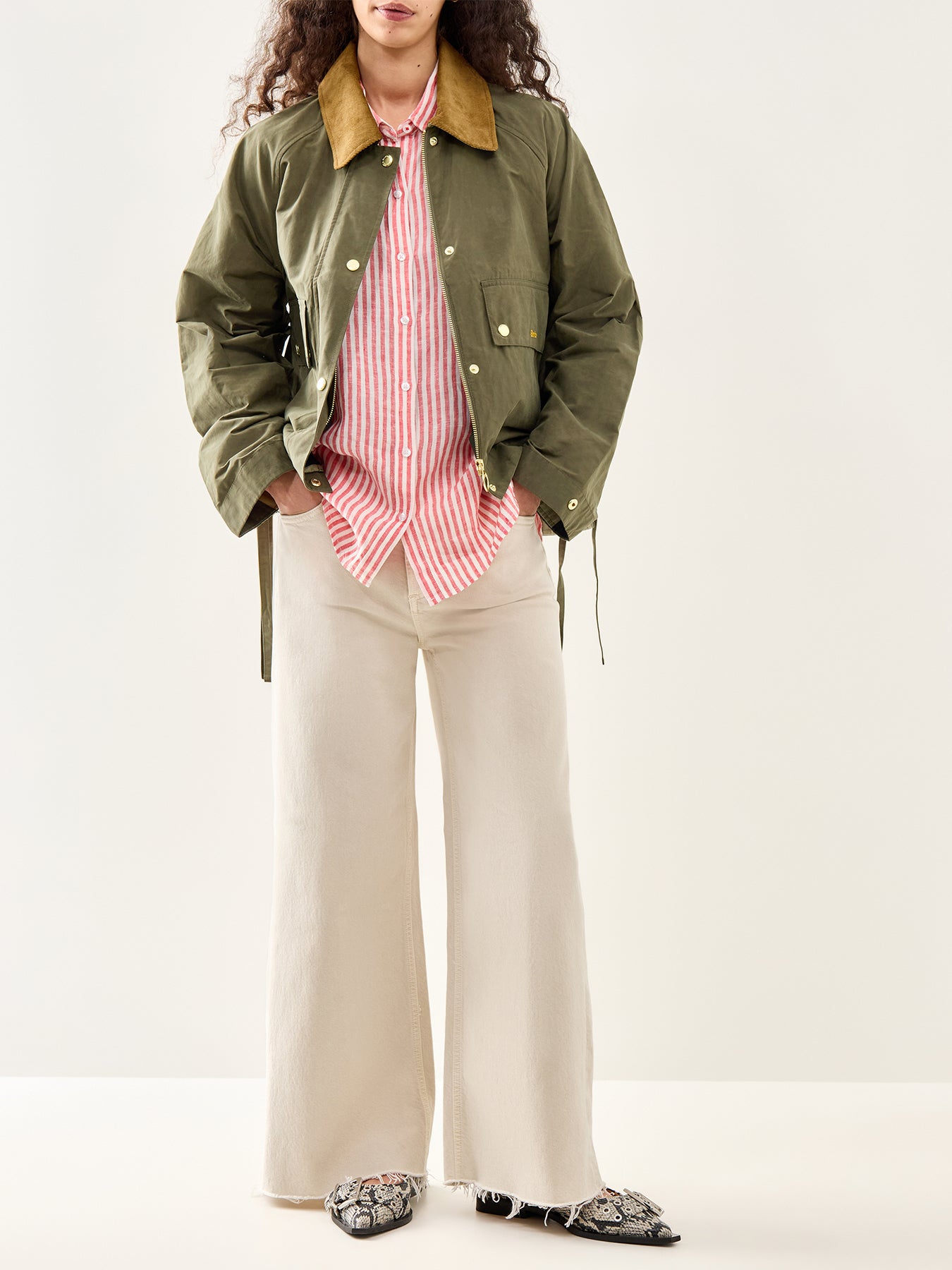 Marine Shirt Red Stripe