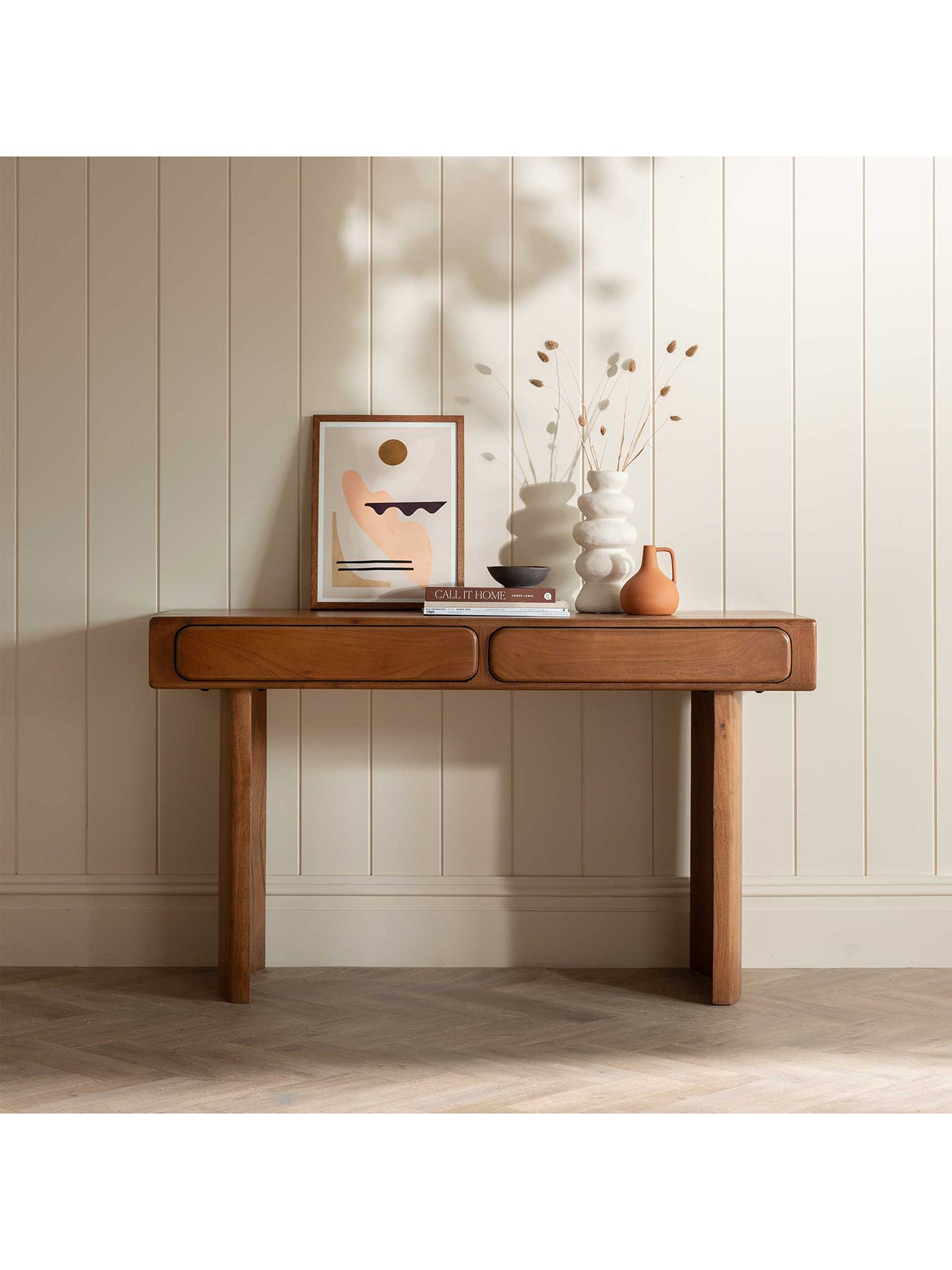 Zerina Console Table Brown
