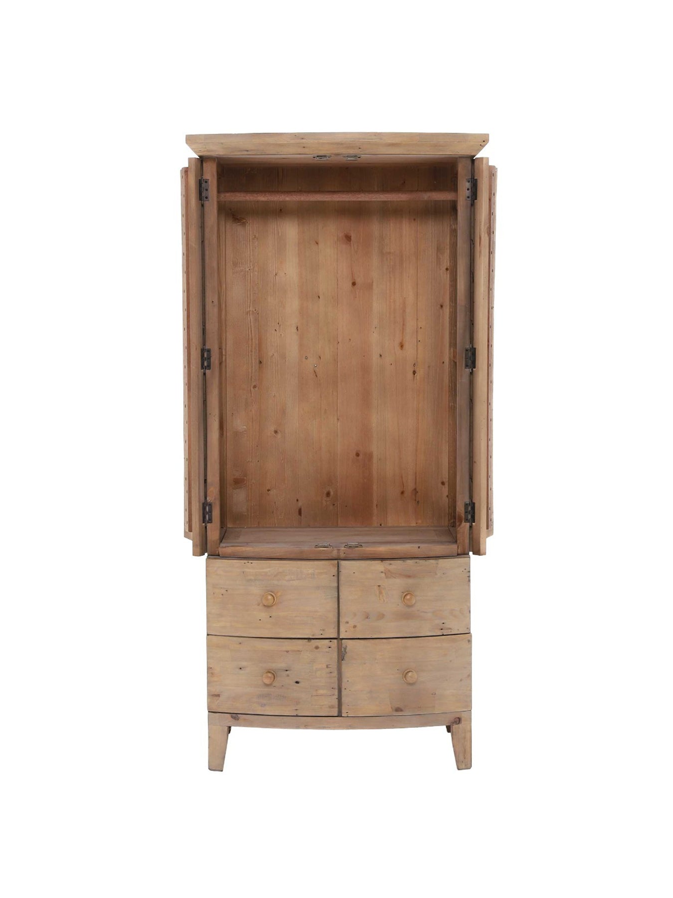 Lewes Small Wardrobe Brown