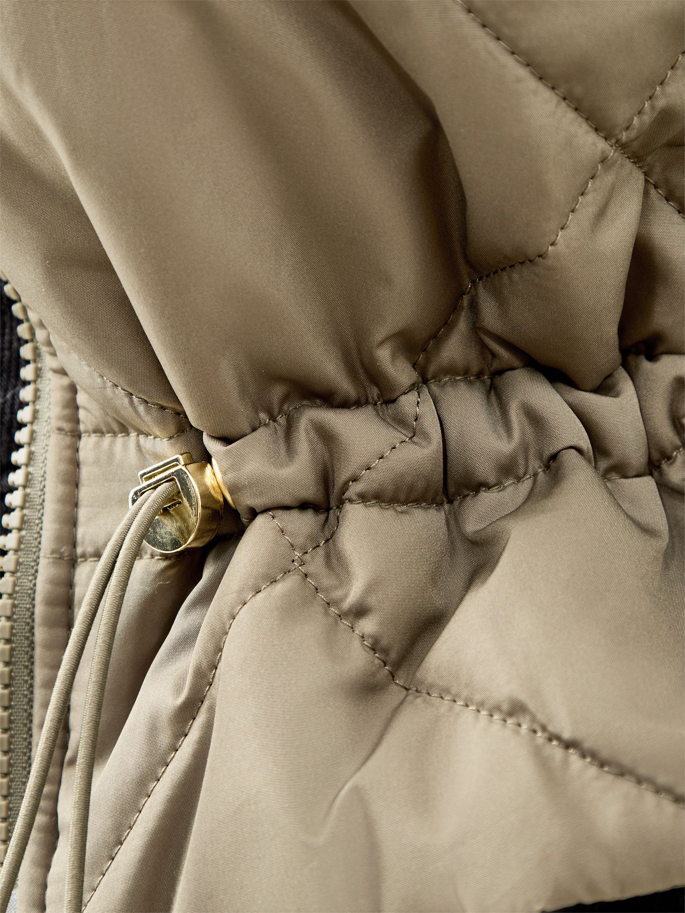Pagan Quilted Jacket Khaki