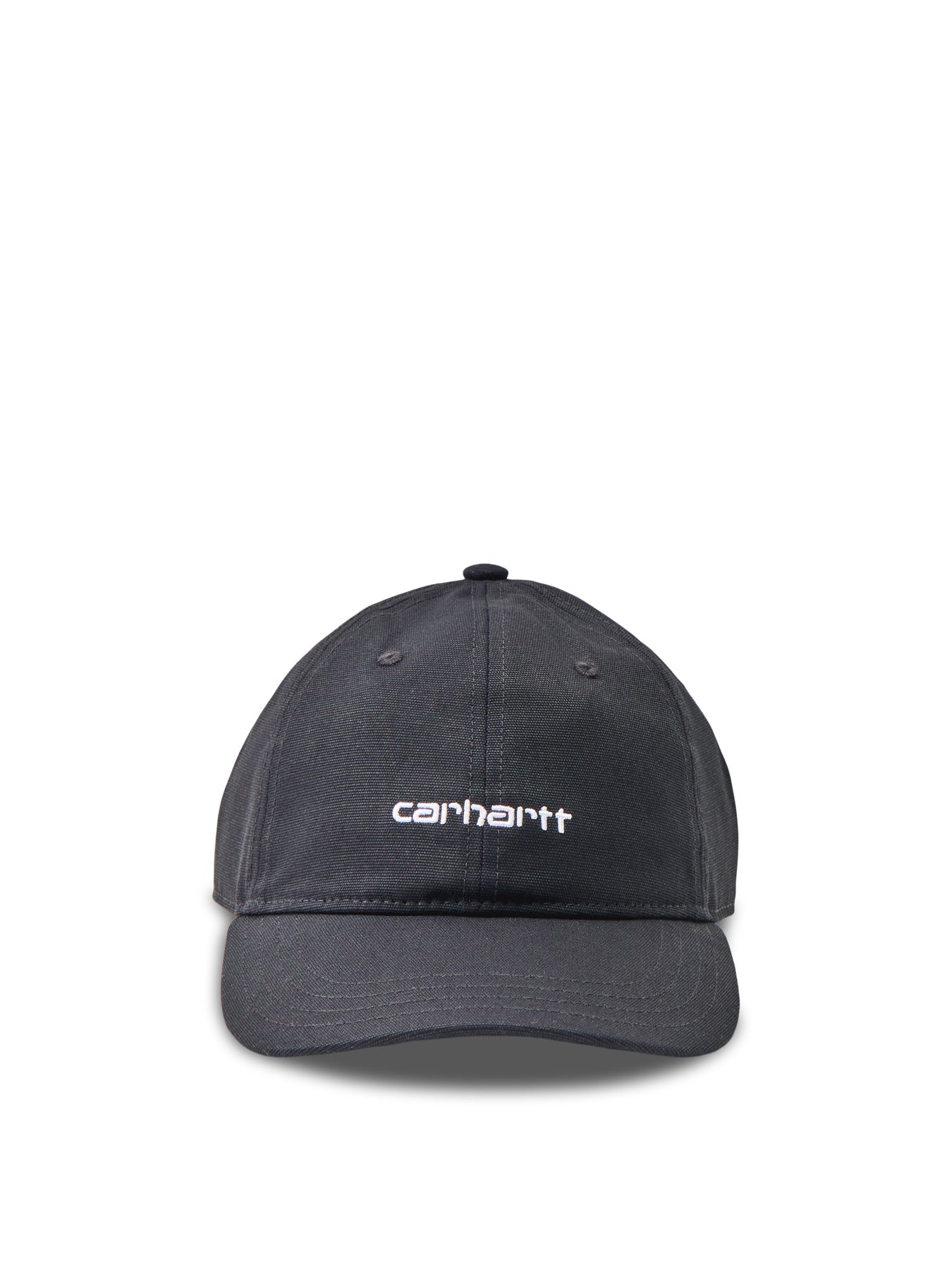 Canvas Script Cap Black