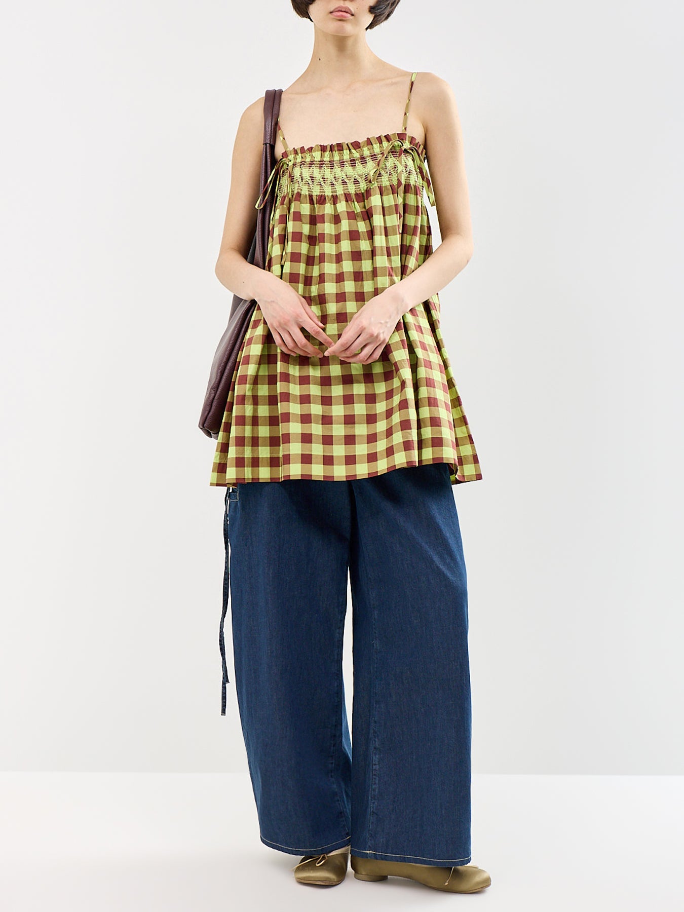 Lilo Gingham Mini Dress Multi