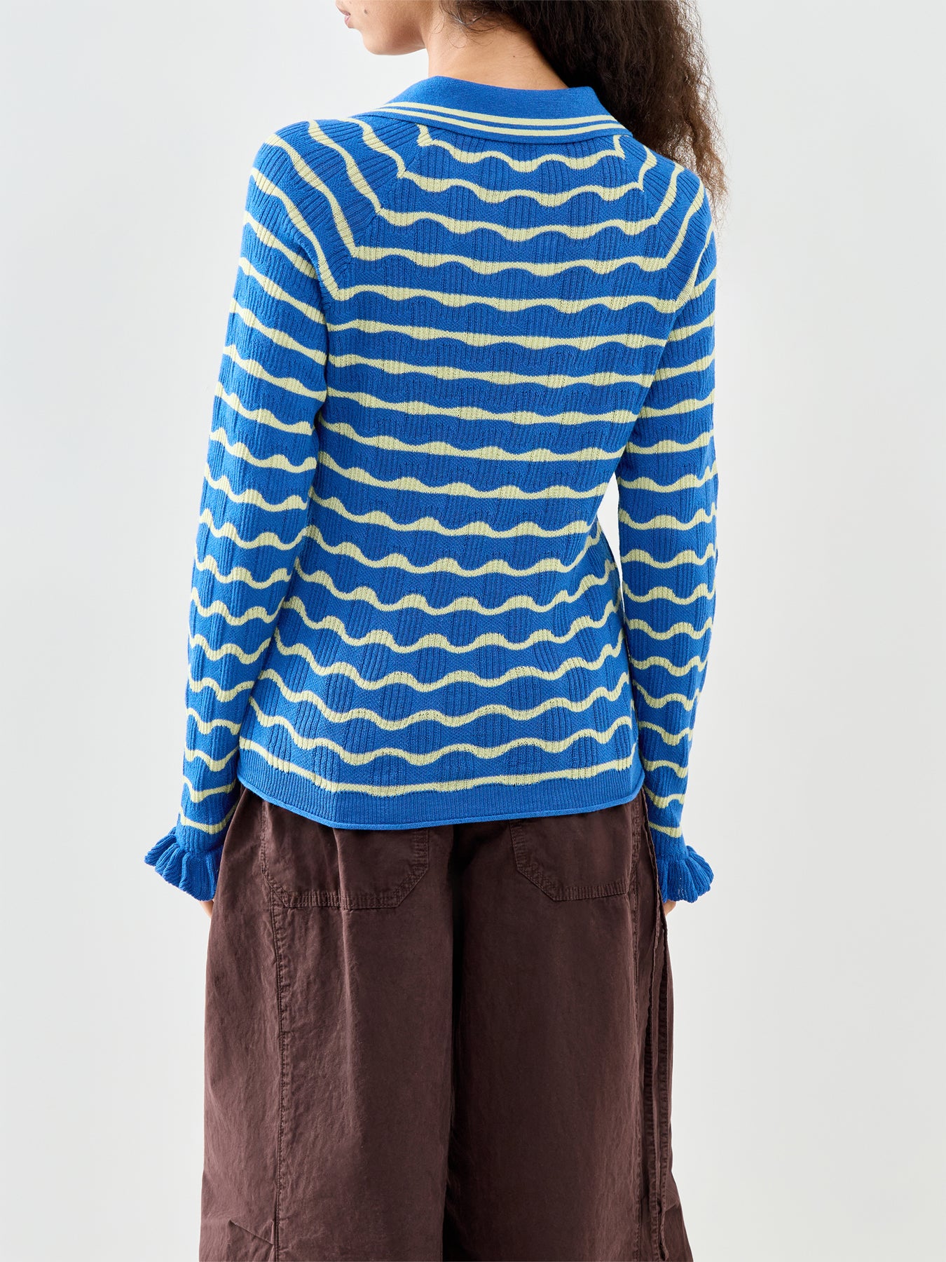 Silvia Polo Jumper Blue