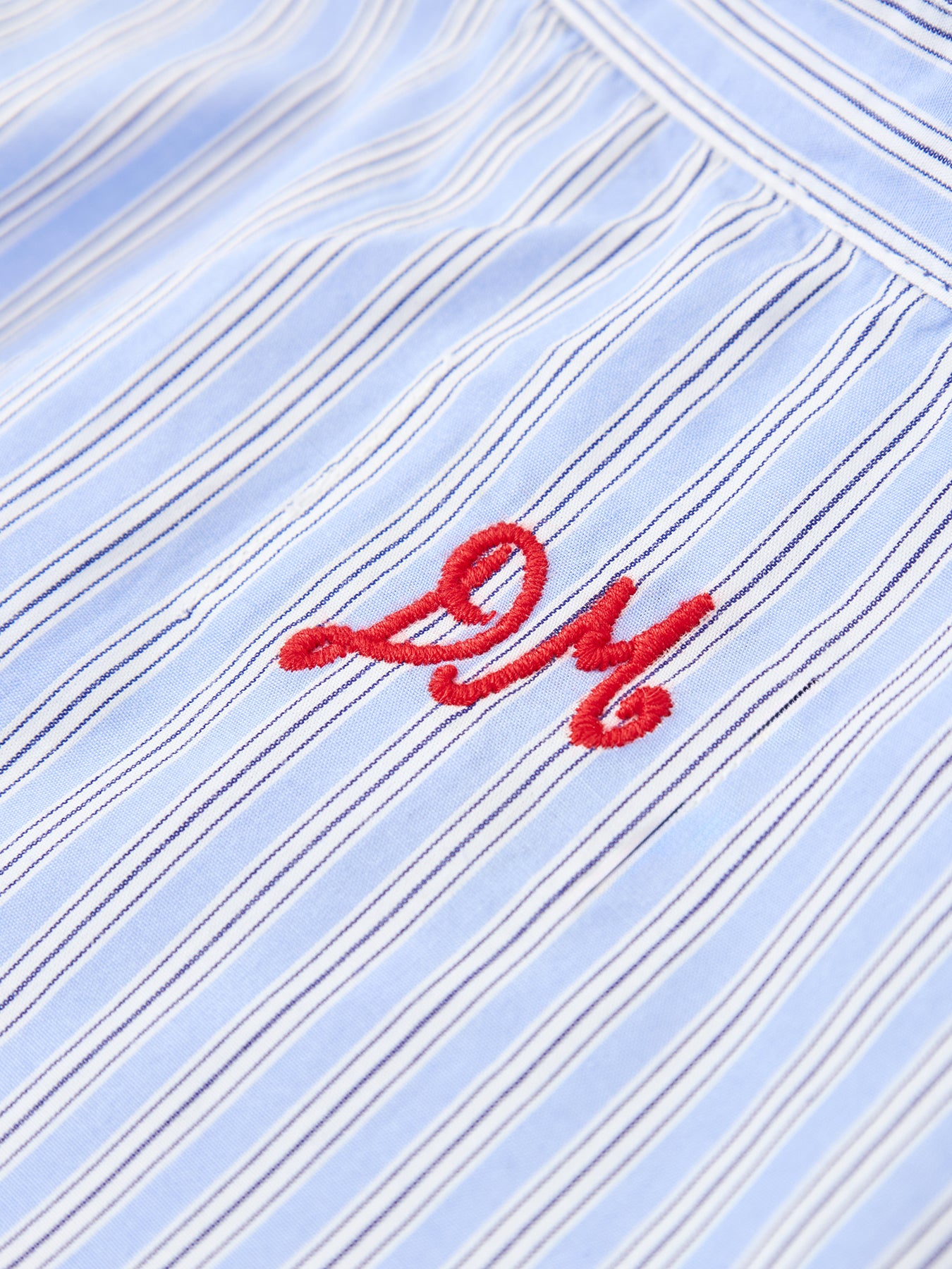 Ebba Stripe Shirt Blue