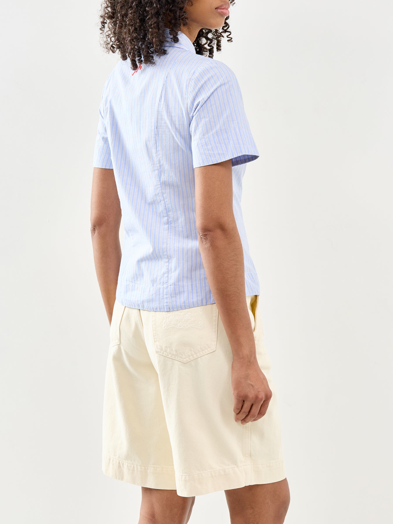 Ebba Stripe Shirt Blue
