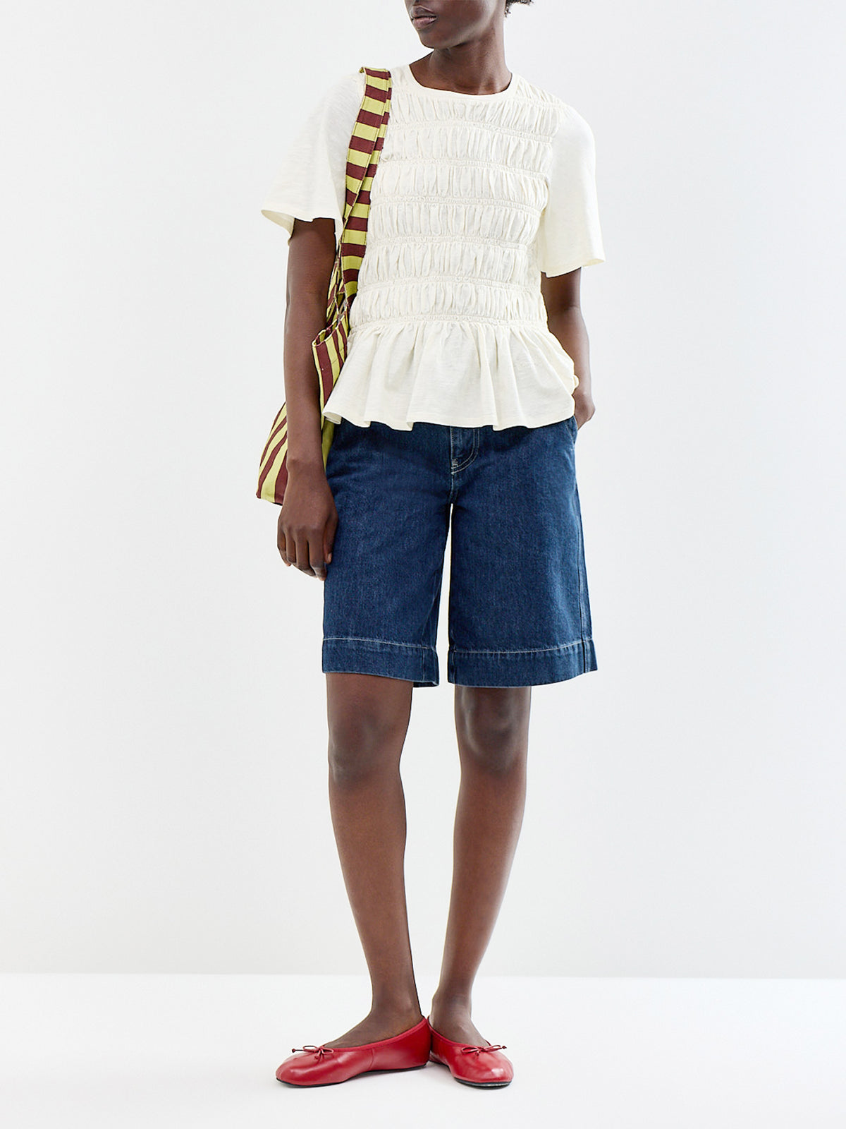 Annie Denim Shorts Indigo