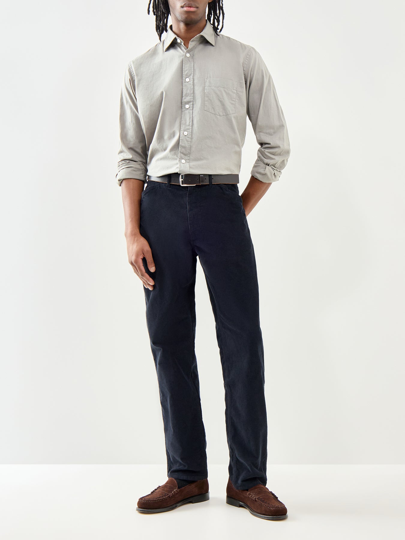 Cotton Shirt Stone
