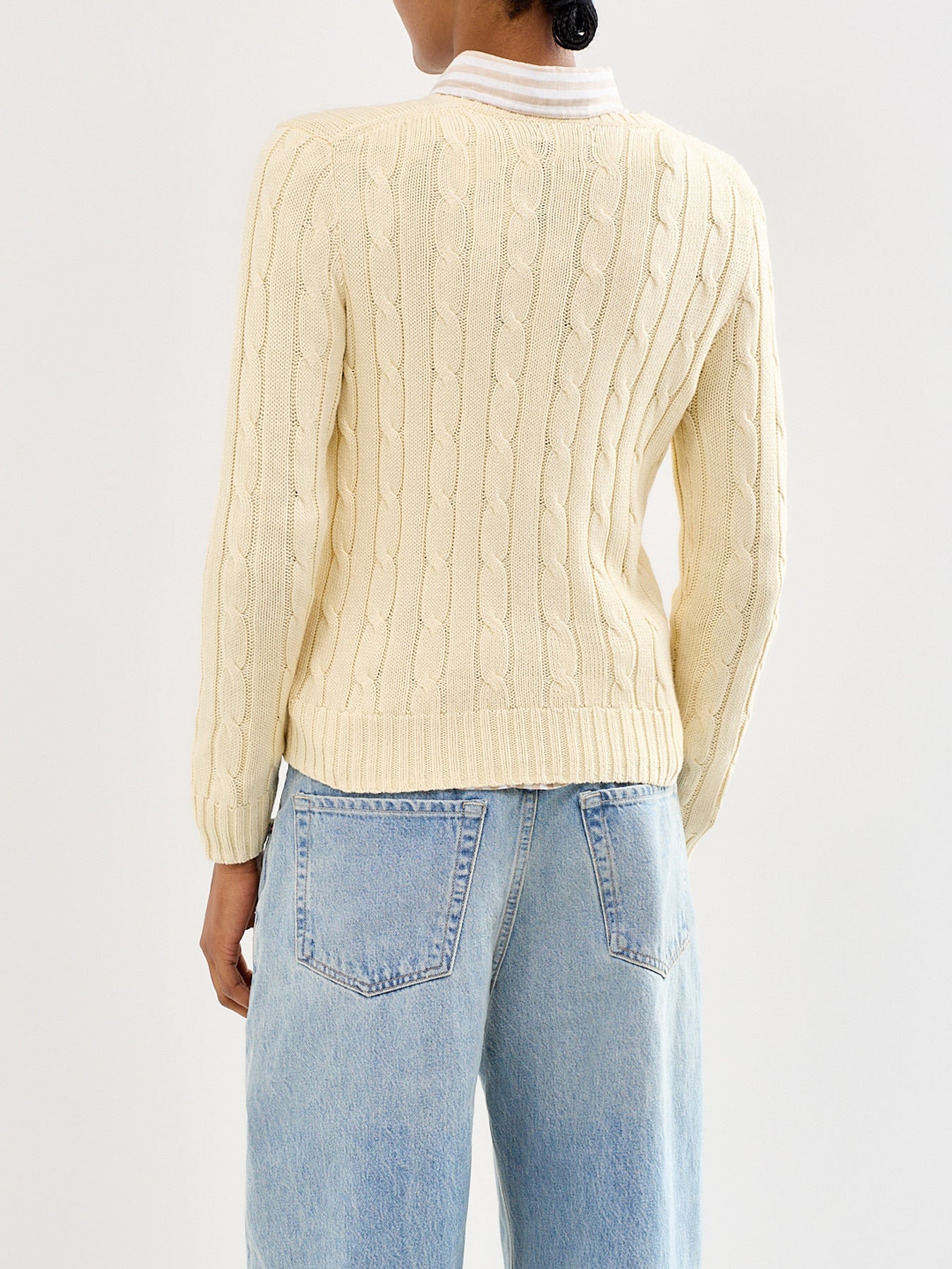 Julianna Crew Neck Jumper Cream