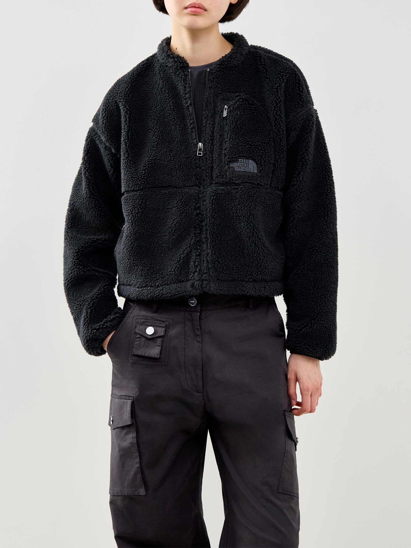 Extreme Pile Full Zip Jacket Black