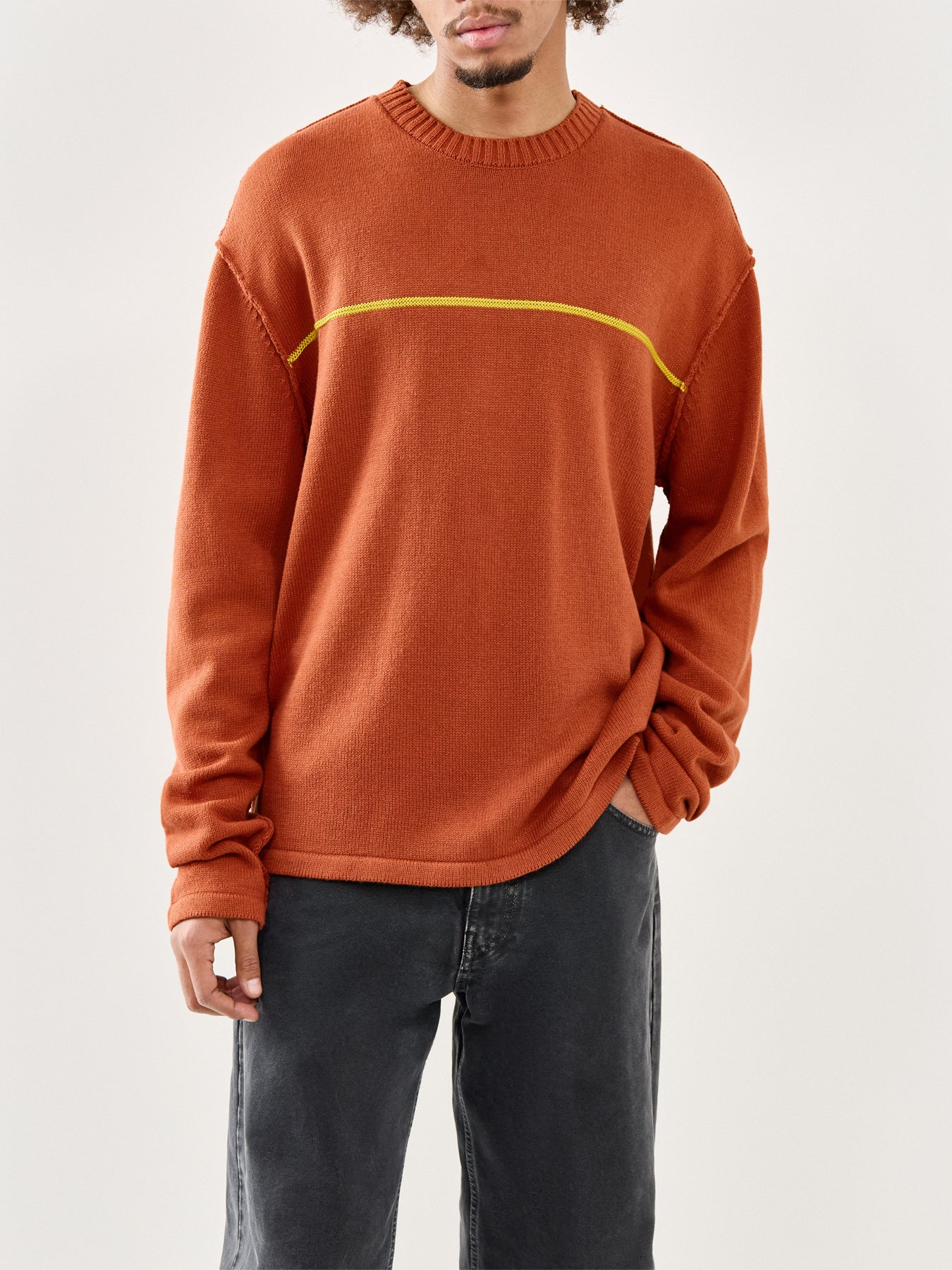 Mercury Crew Knit Orange
