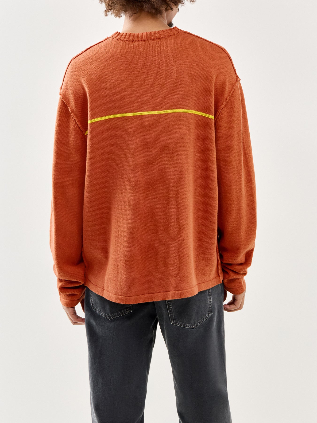 Mercury Crew Knit Orange