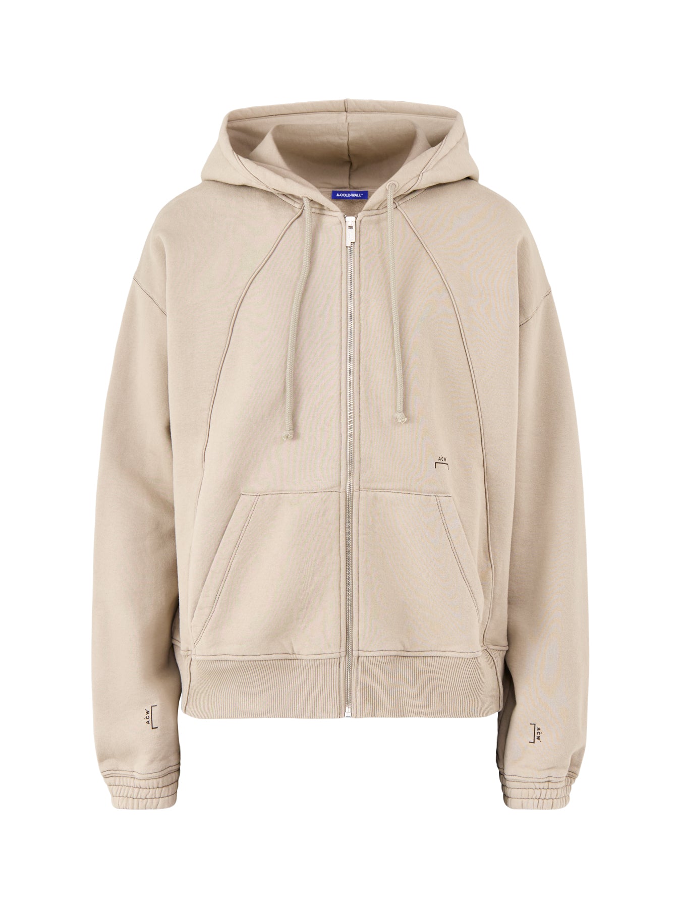 Millbank Zip Hoodie Beige
