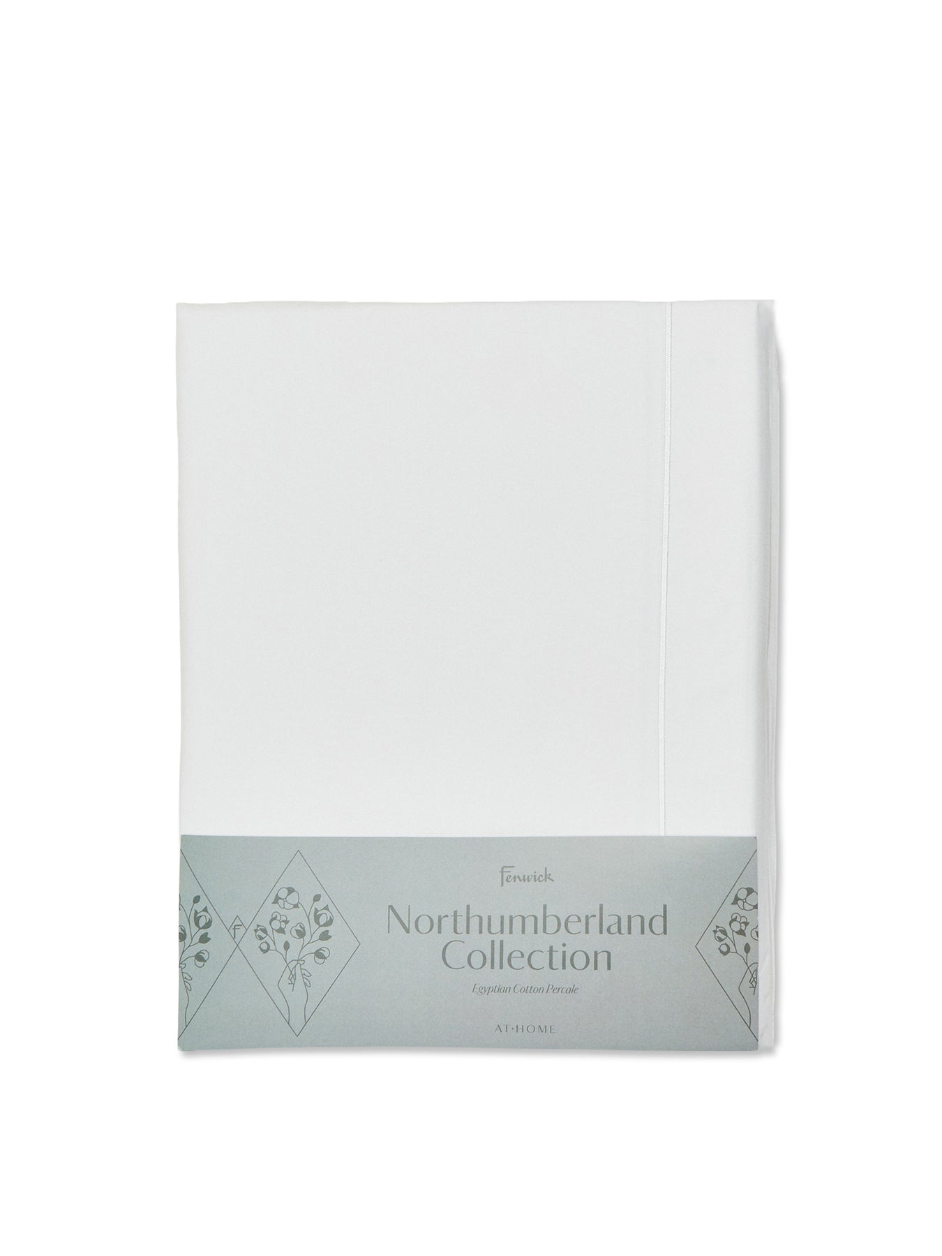 Northumberland Duvet Cover Double White