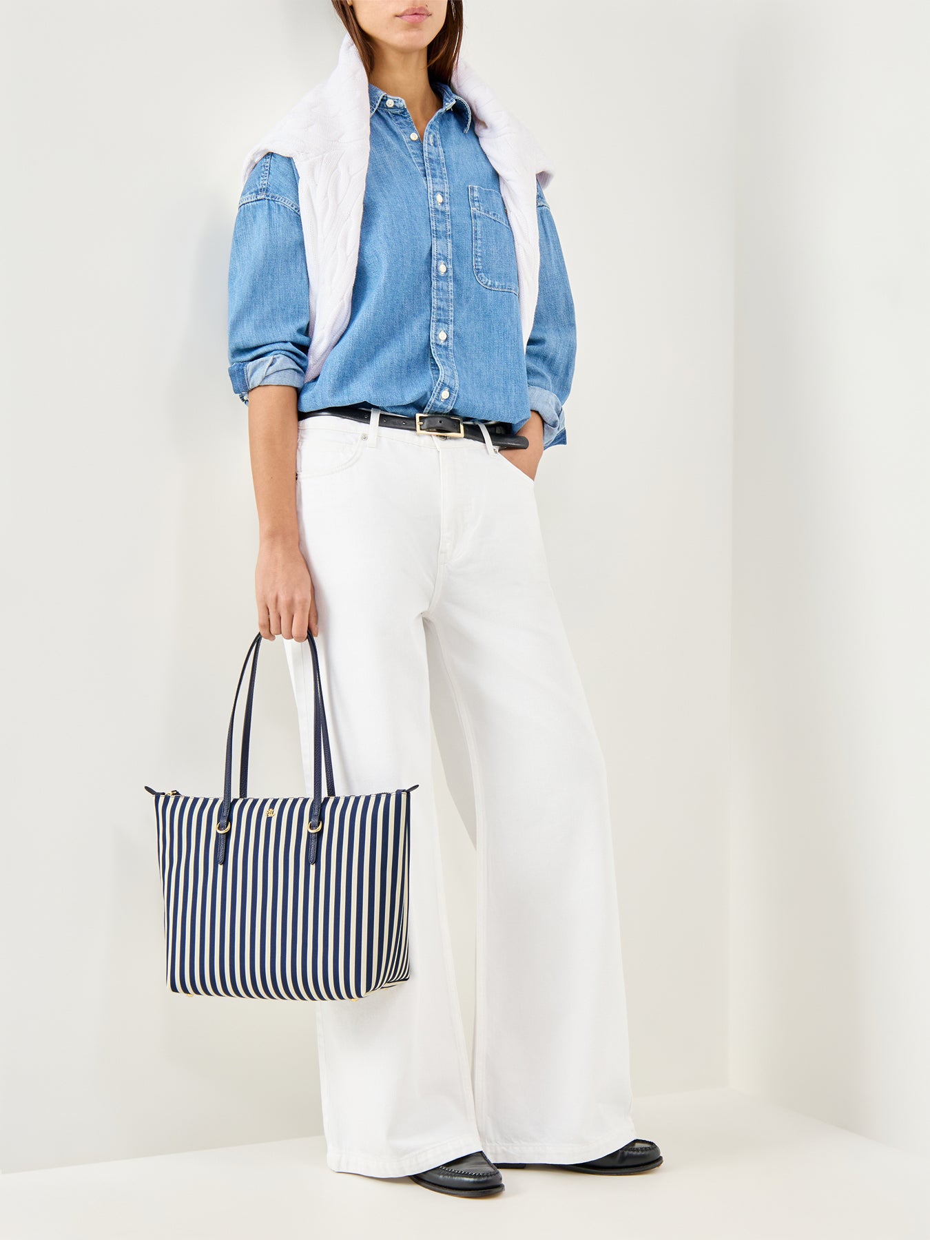 Keaton 26 Medium Tote Bag Blue