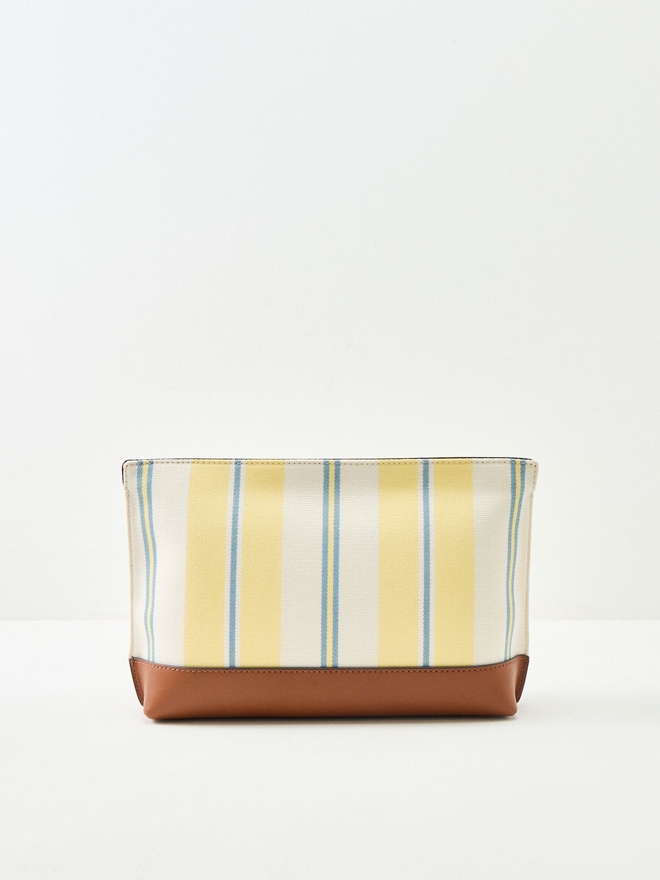 Top Zip Large Pouch Yellow