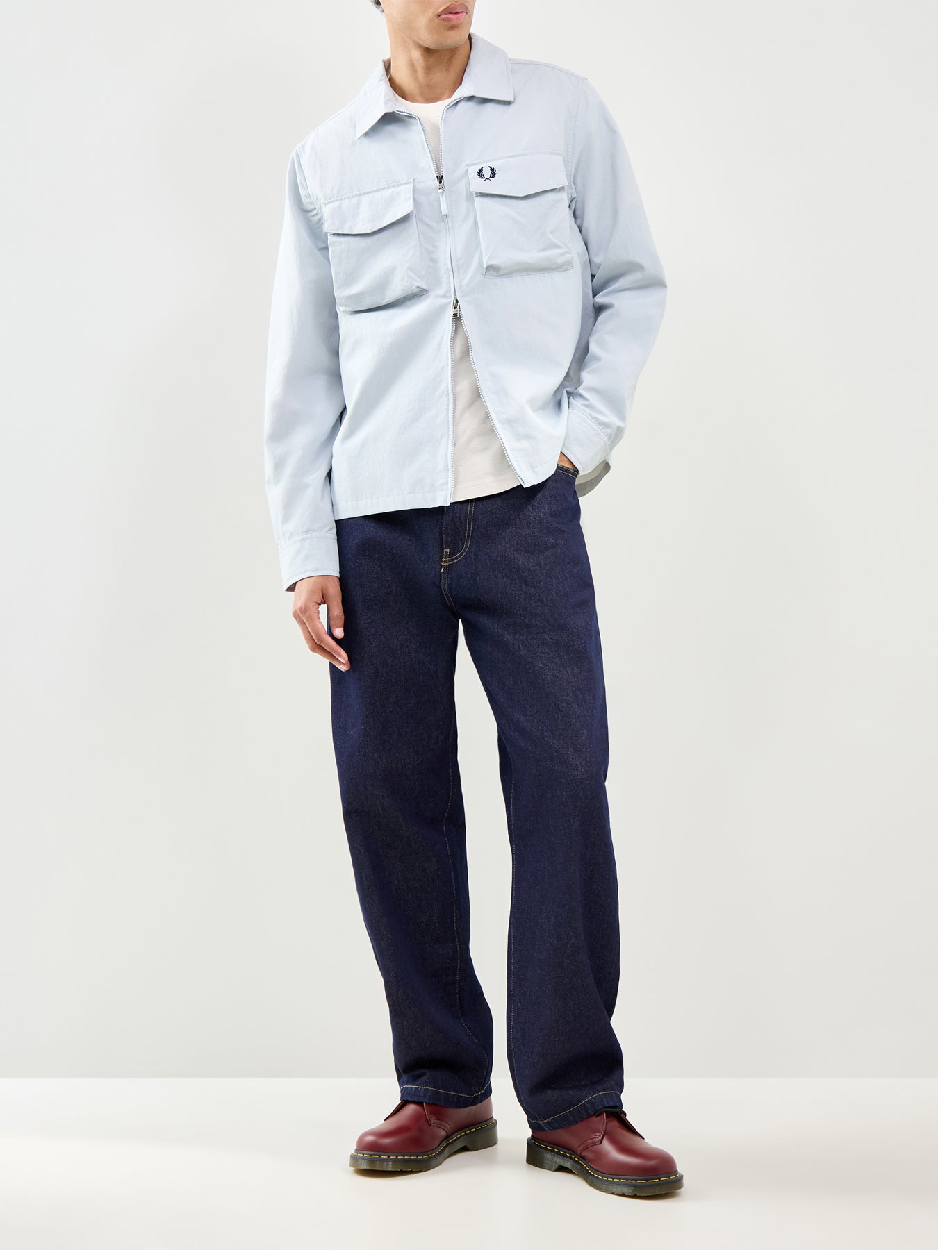 Ripstop Pocket Overshirt Blue